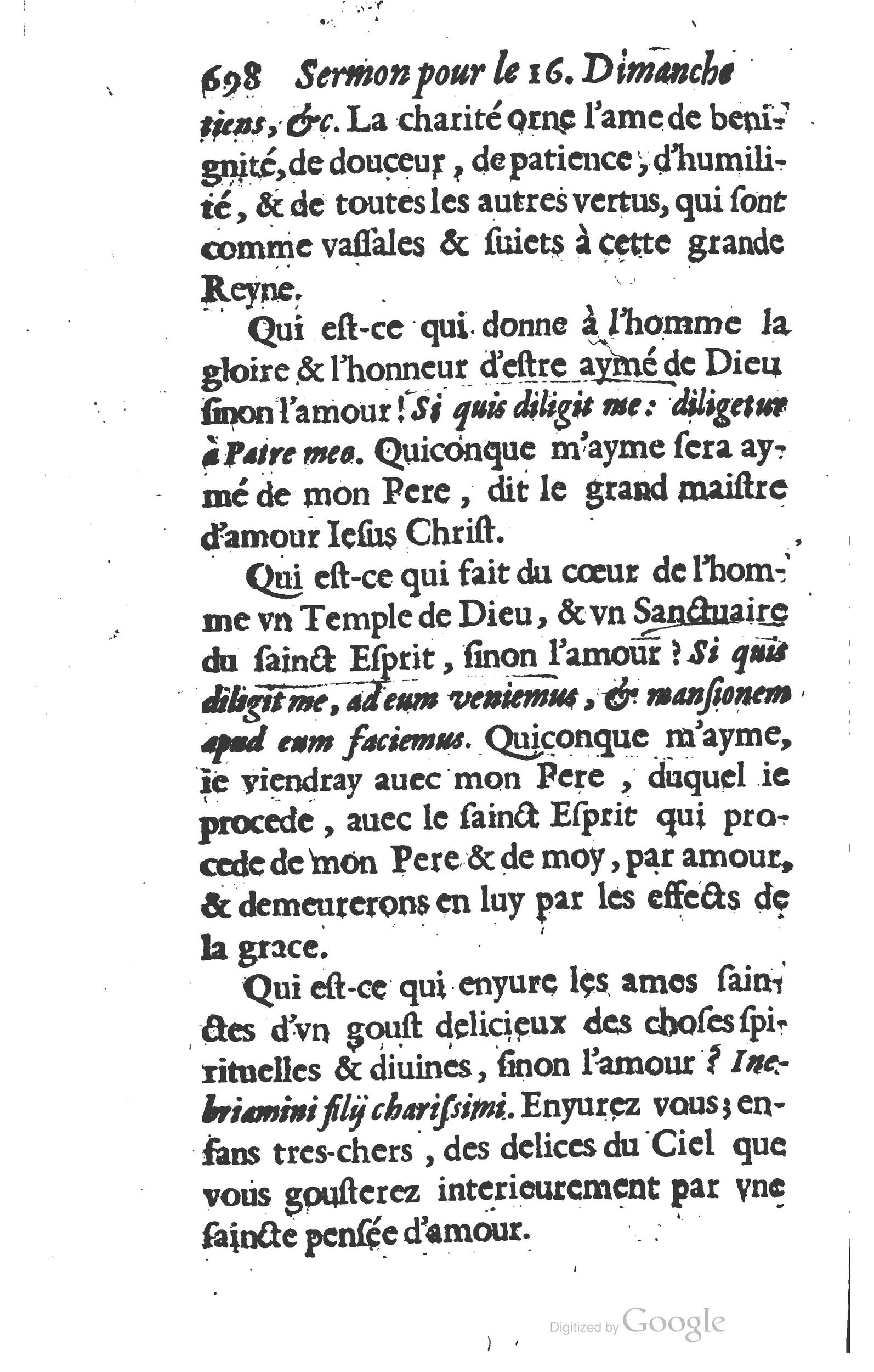 1629 - Manassés de Préaulx - Sermons ou Trésors de la piété chrétienne - BM Lyon