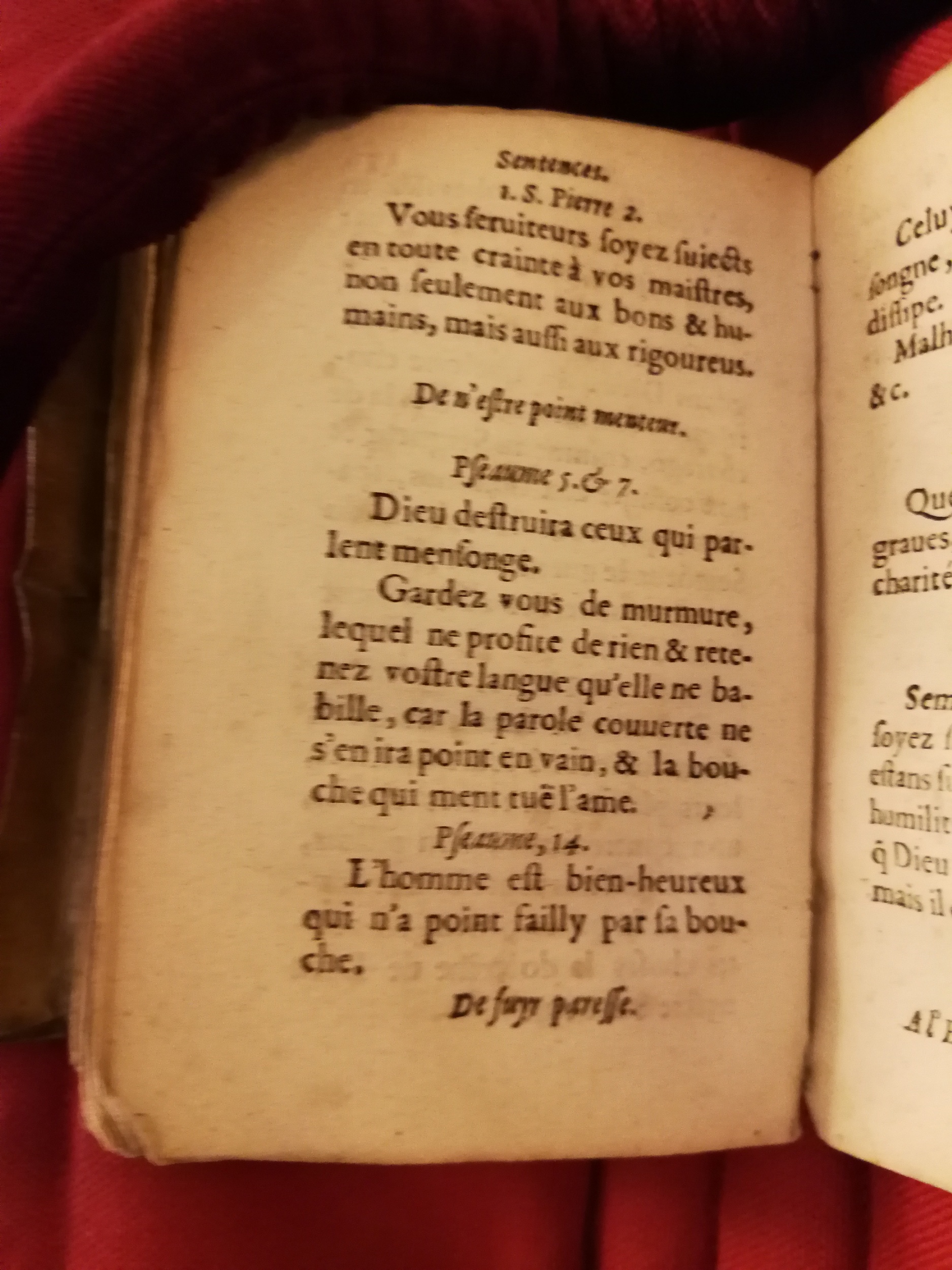1598 - Barthélemy Macé - Trésor des prières, oraisons et instructions chrétiennes - Bibliothèque Sainte-Geneviève