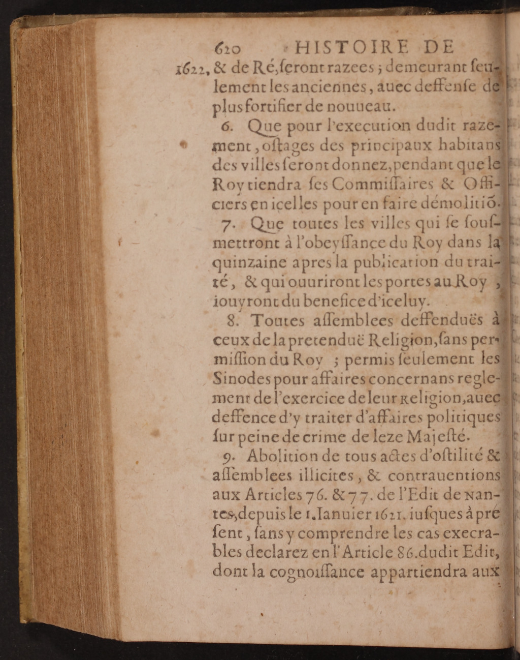 1626 - Joseph Bouillerot - Trésor de l’histoire générale de notre temps - BnF Arsenal