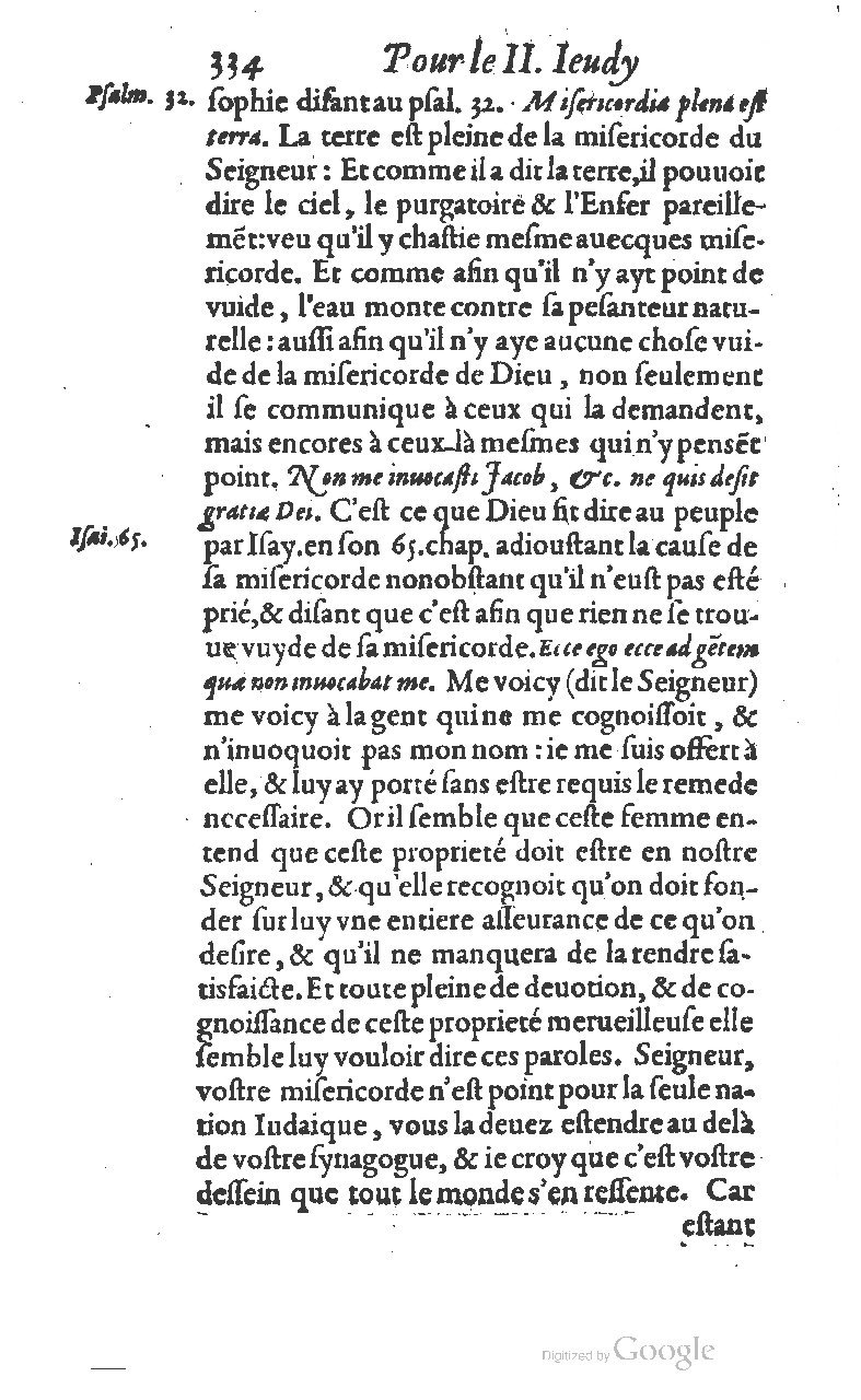 1607 - Nicolas Du Fossé - Trésor quadragésimal - T 01 - BM Lyon