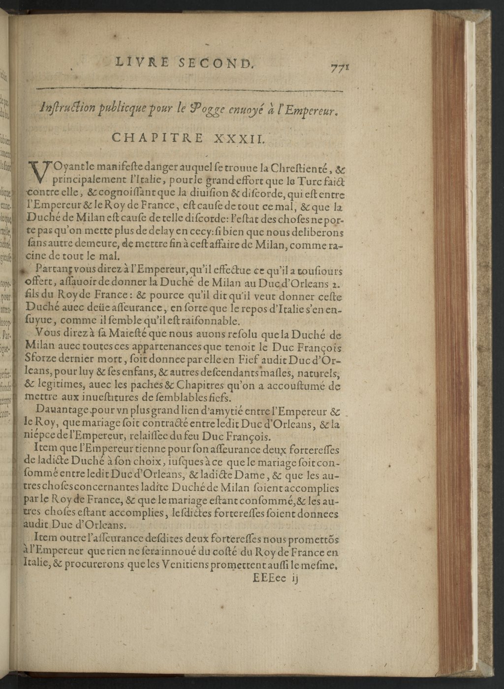 1608 - Nicolas Du Fossé - Trésor politique - BnF Tolbiac