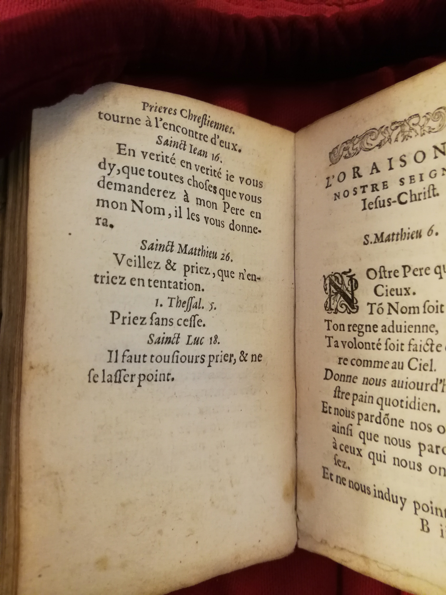 1598 - Barthélemy Macé - Trésor des prières, oraisons et instructions chrétiennes - Bibliothèque Sainte-Geneviève
