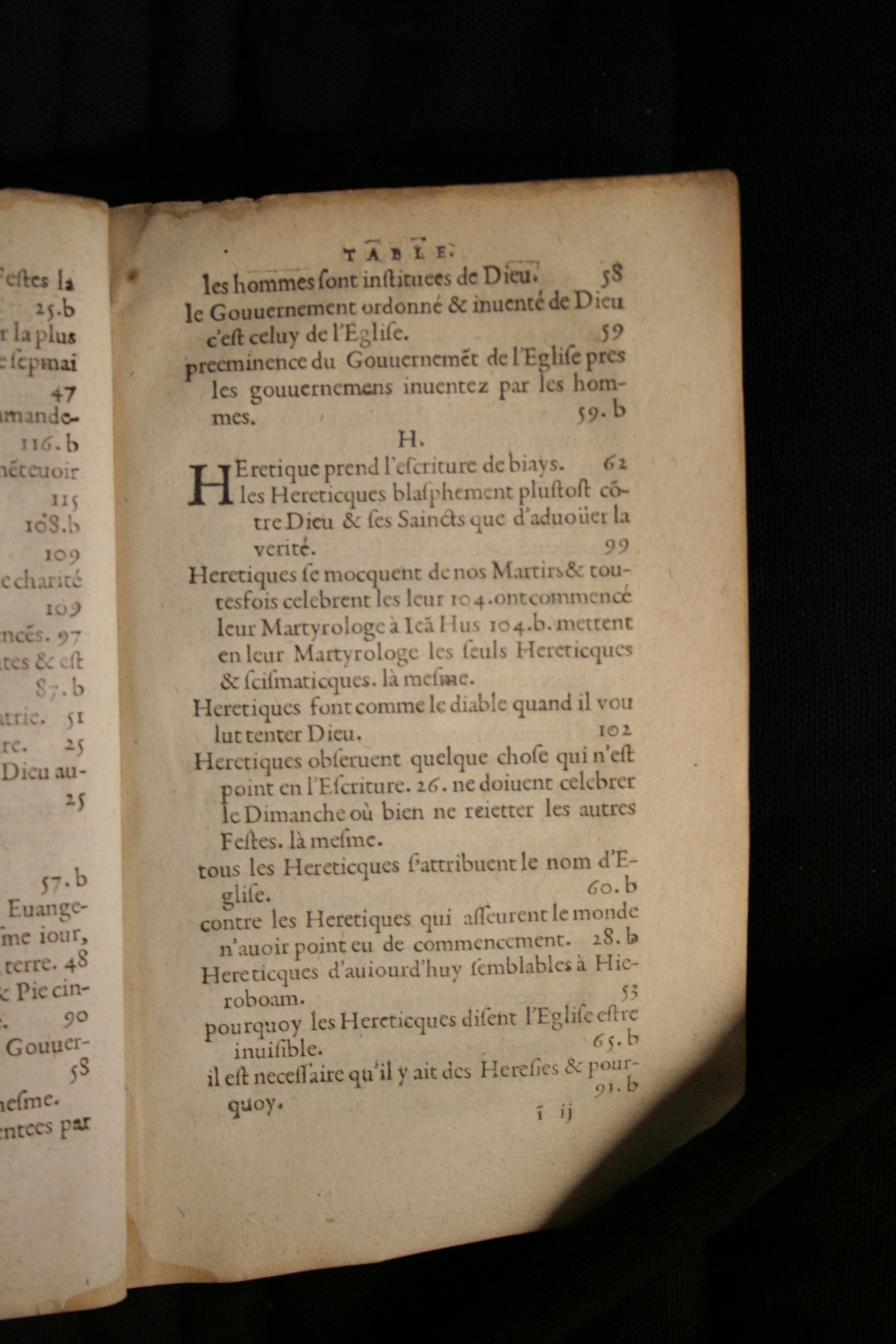 1586 - Jean Parant - Trésor de l’Église catholique et de vérité - BM Bordeaux