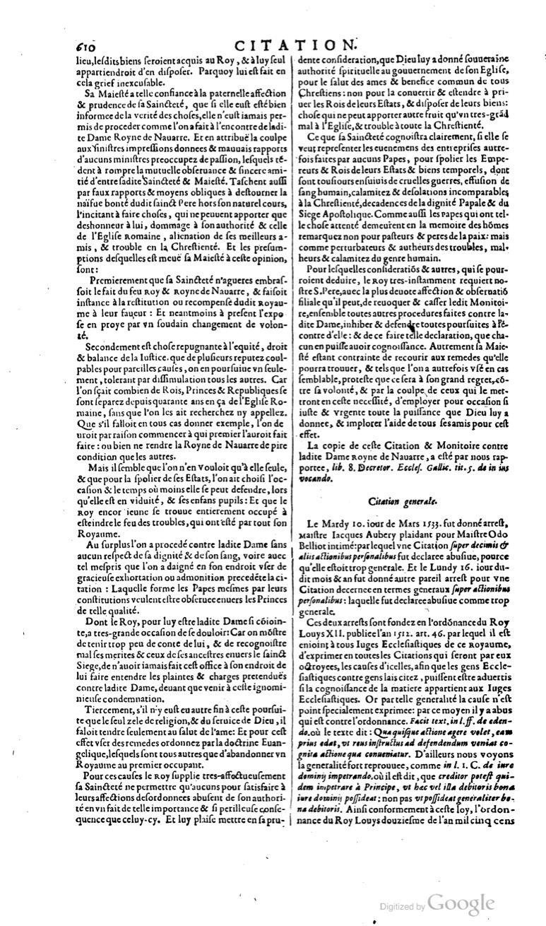 1629 - Veuve Nicolas Buon - Trésor du droit français (29620 T. 1) - BM Lyon