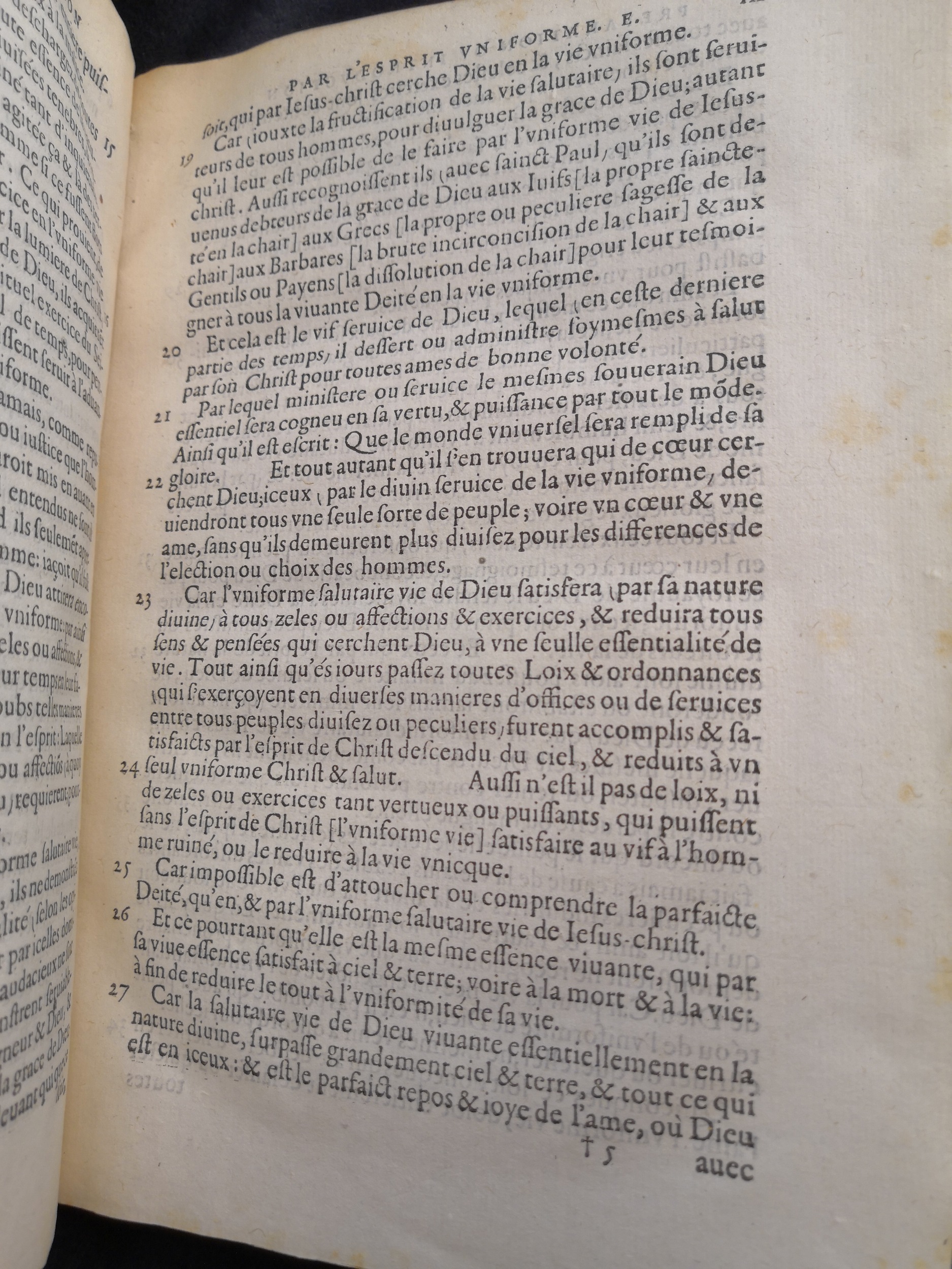 1581c. - Christophe Plantin - Le Livre des témoignages du Trésor caché au champ (Livres 2, 4, 6 et 7) - Anvers Musée Plantin Moretus