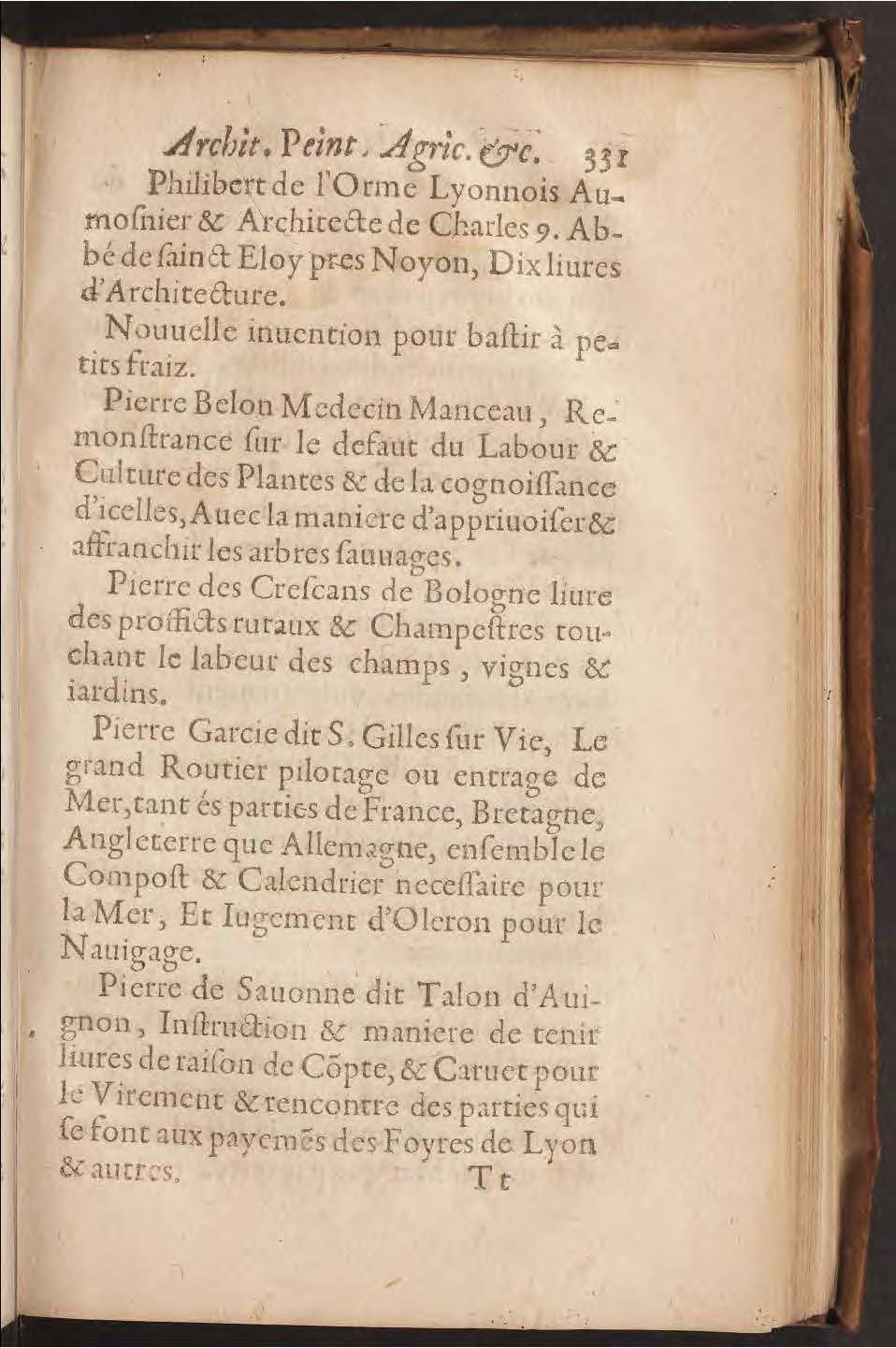 1602 - François Jacquin - Trésor des bons esprits français - BnF Arsenal