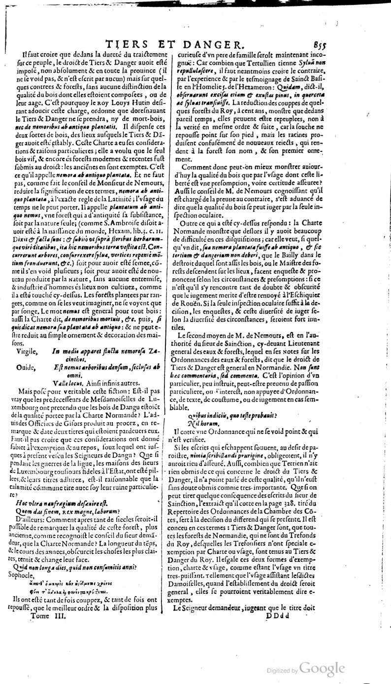 1629 - Veuve Nicolas Buon - Trésor du droit français (21754 T. 3) - BM Lyon