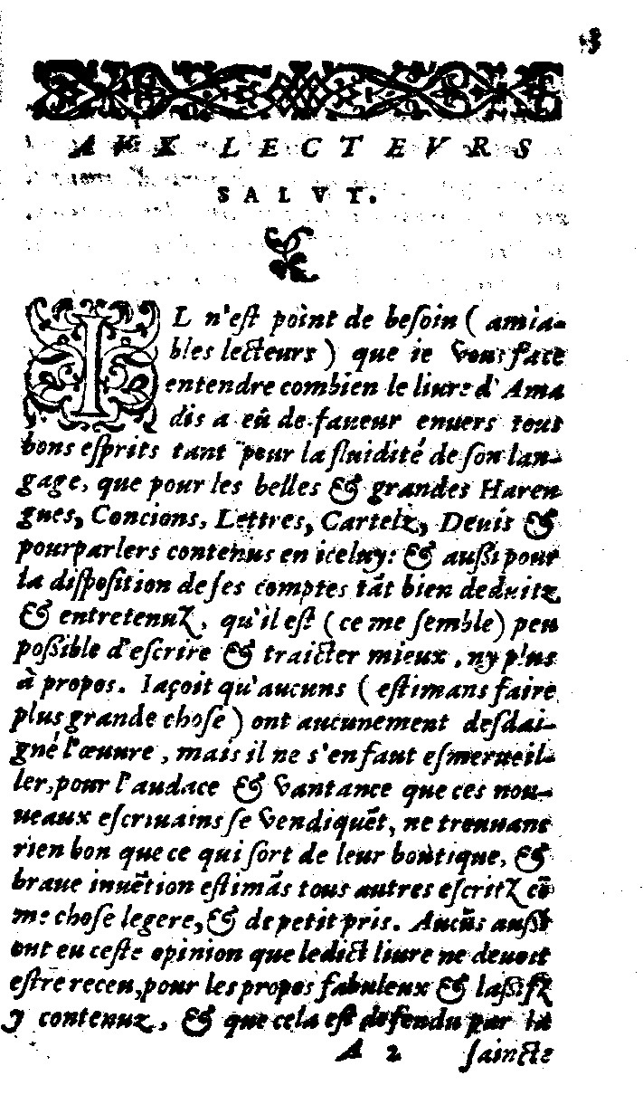 1562 - Jean d’Ogerolles et Gabriel Cotier - Trésor des Amadis - Lucerne 1562 - Jean d’Ogerolles et Gabriel Cotier - Trésor des Amadis - Lucerne