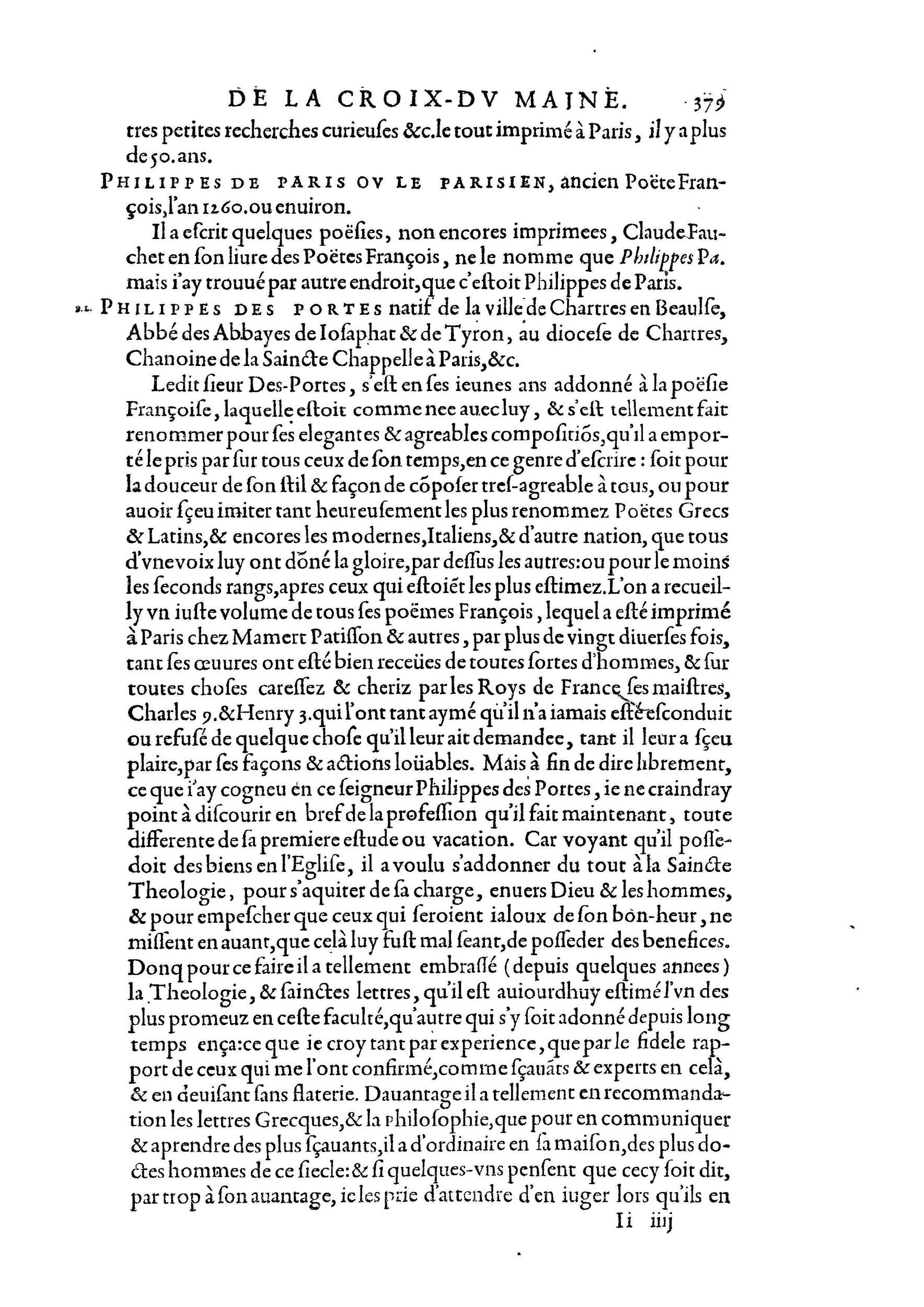 1584 - Abel L&#039;Angelier - Bibliothèques françaises - BnF