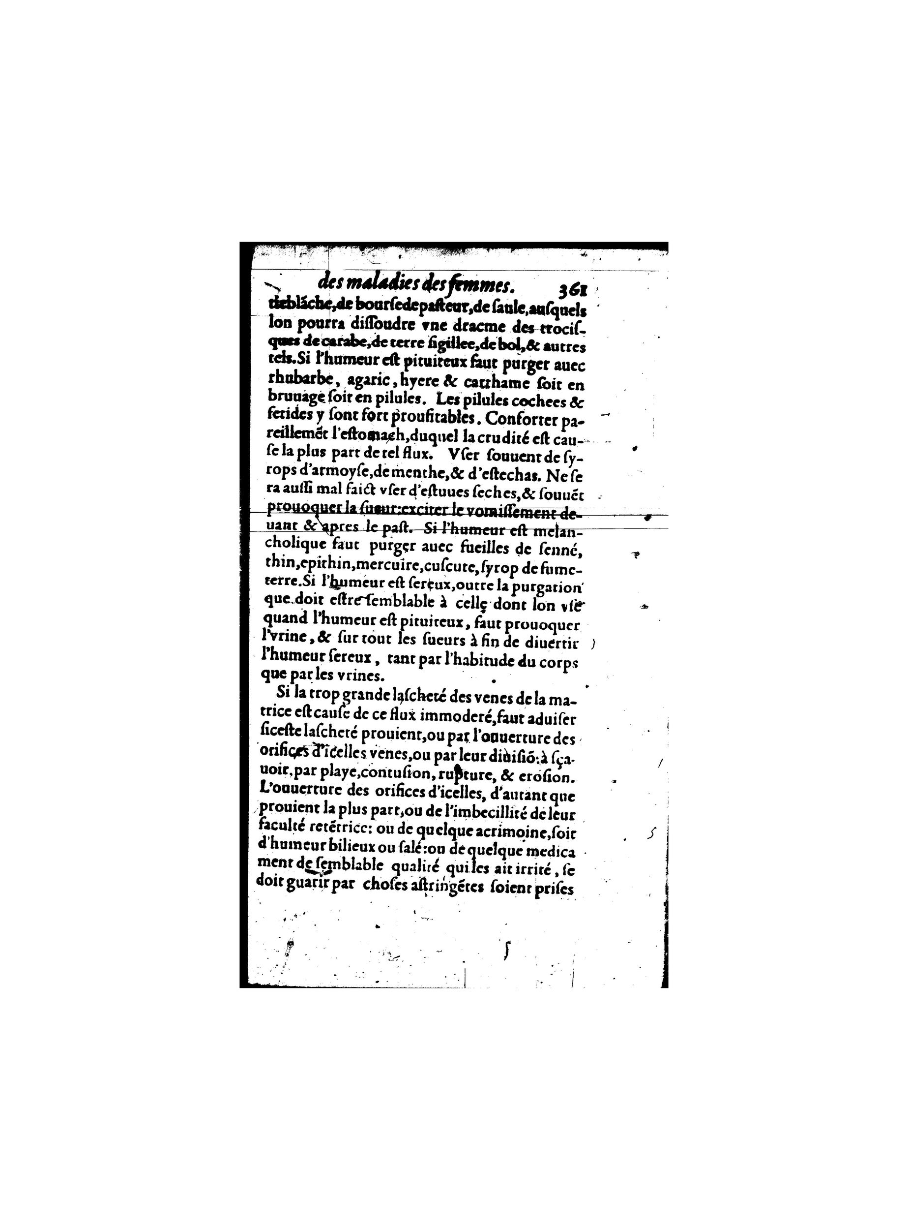 1587 - Jacques du Puis - Trésor des remèdes secrets pour les maladies des femmes - BnF