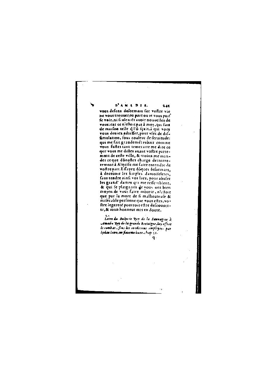 1571 - Jean Huguetan - Trésor des Amadis - BnF