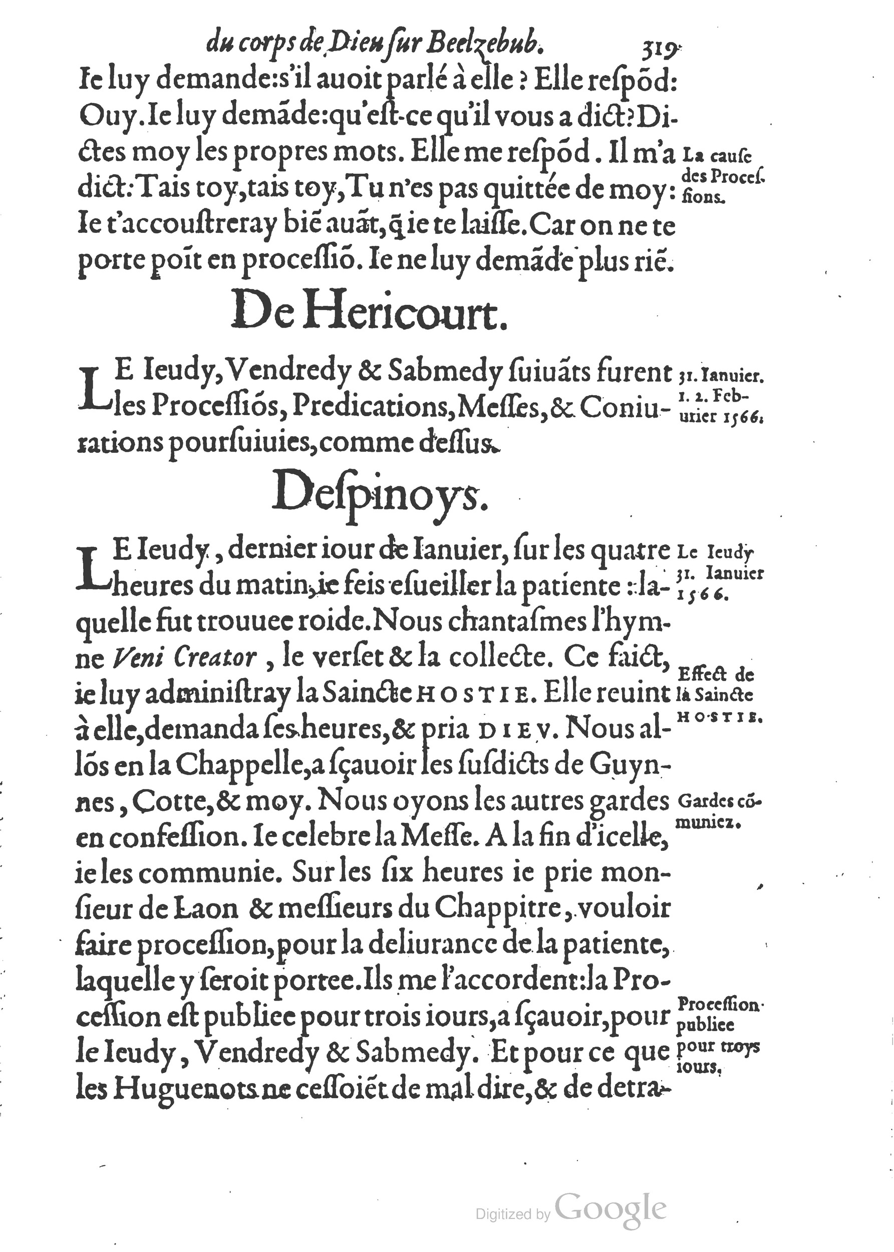 1578 - Nicolas Chesneau - Trésor et entière histoire de la triomphante victoire du corps de Dieu sur l’esprit malin - British Library 1578 - Nicolas Chesneau - Trésor et entière histoire de la triomphante victoire du corps de Dieu sur l’esprit malin - British Library