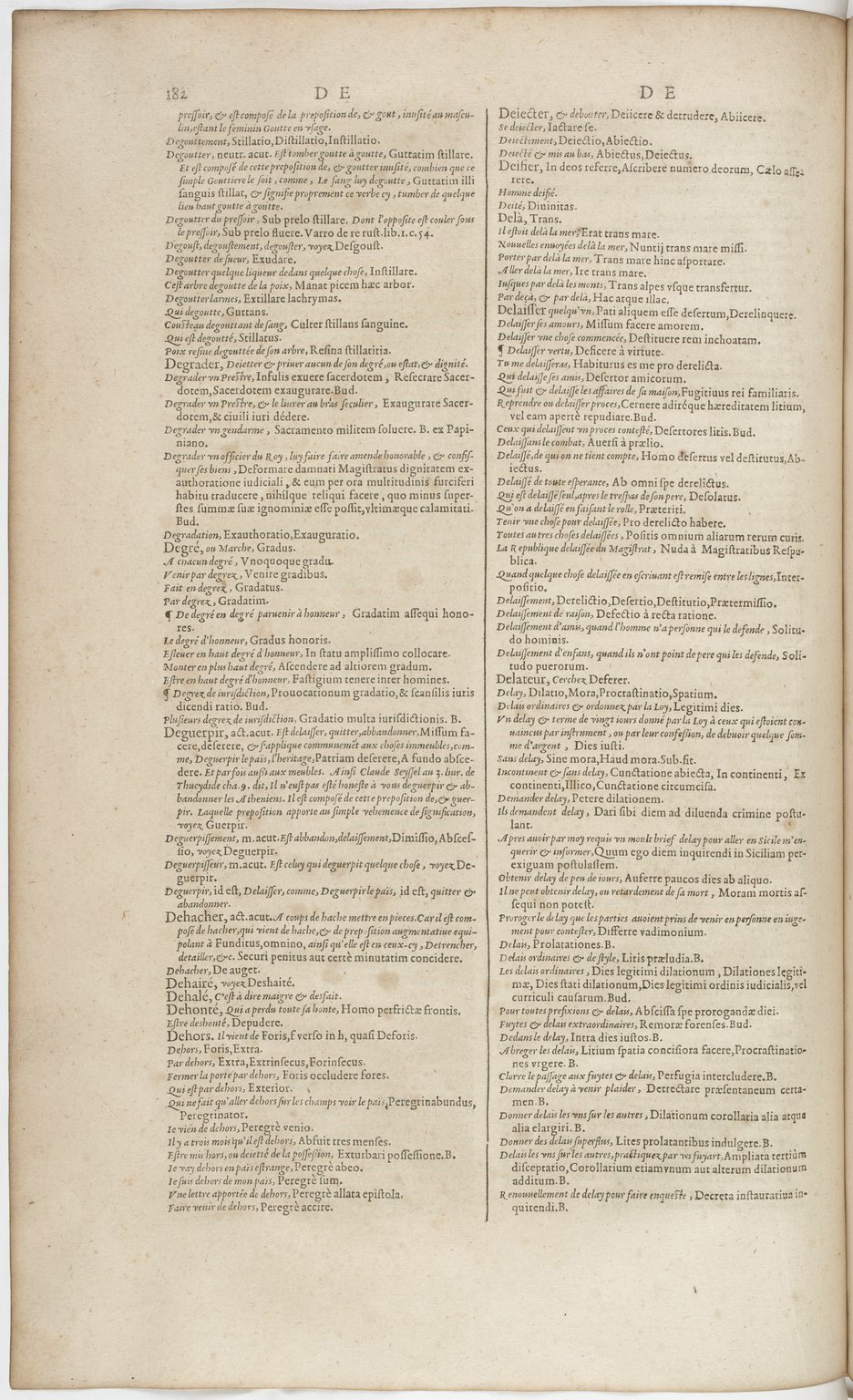 1606 - David Douceur - Trésor de la langue française - BnF