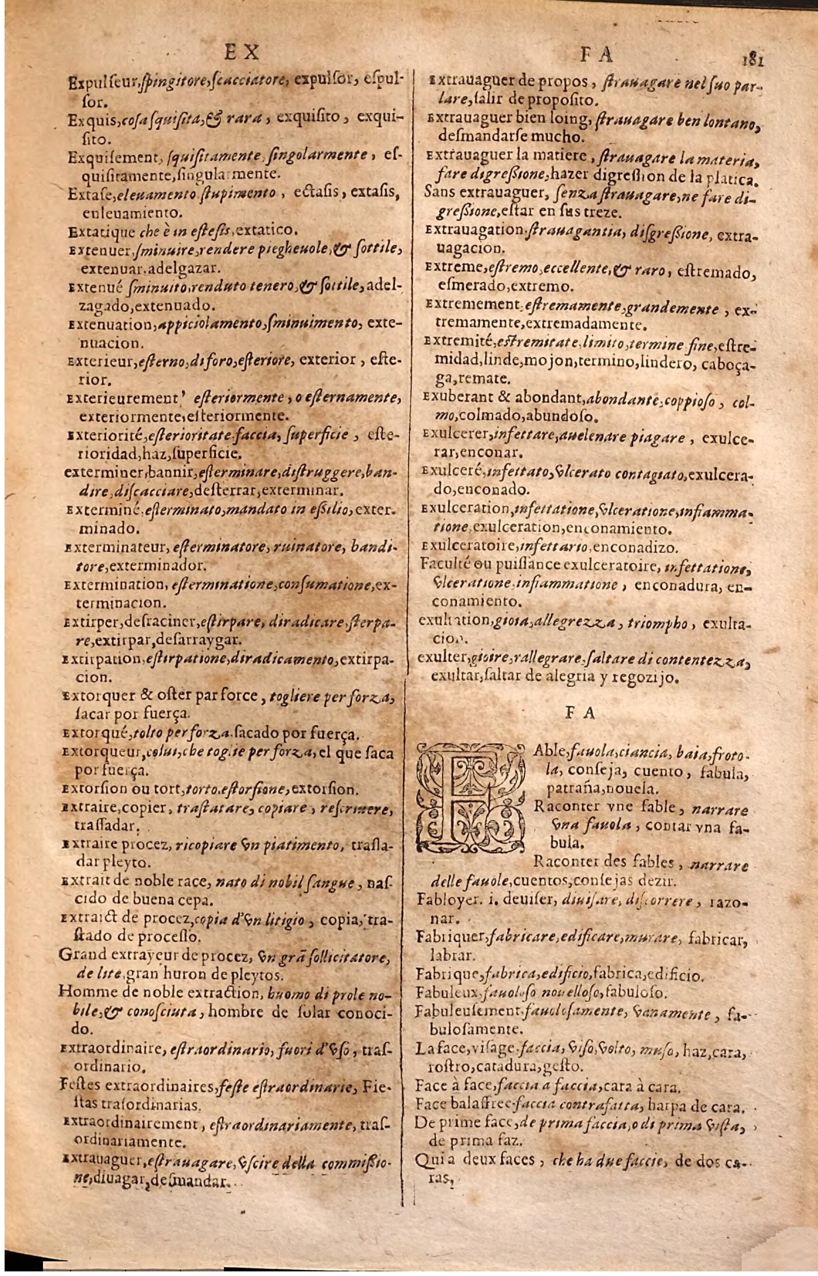 1627 - Jacques Crespin - Trésor des trois langues (Seconde partie) - Regensburg
