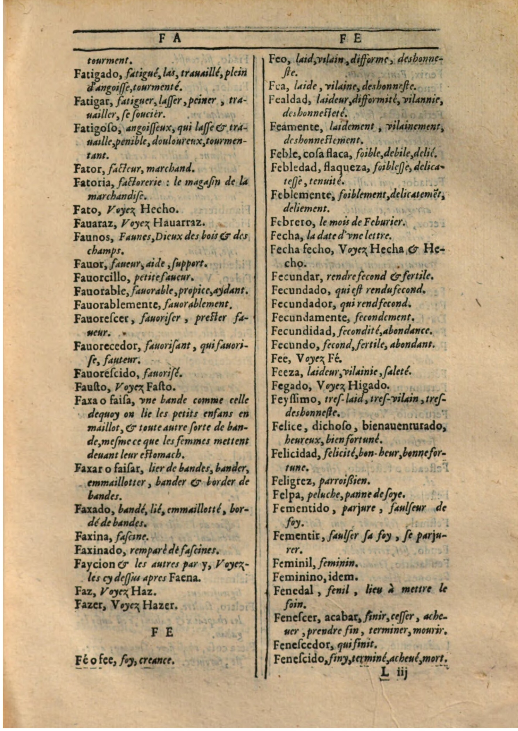 1607 - Marc Orry - Trésor des deux langues espagnole et française (Première partie) - BSB Munich 1607 - Marc Orry - Trésor des deux langues espagnole et française (Première partie) - BSB Munich