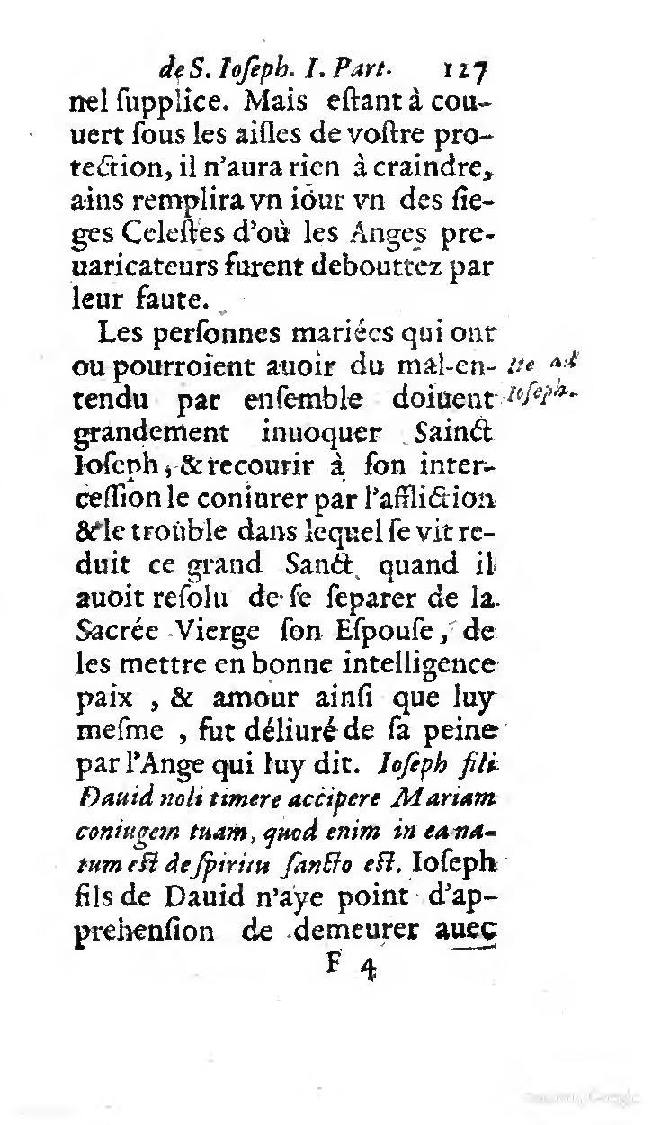1646 - Jean Piot - Trésor inestimable de Saint-Joseph - BNC Rome