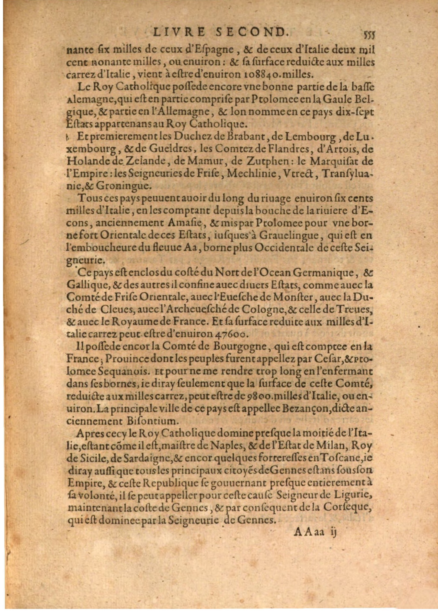1608 - Nicolas Du Fossé - Trésor politique - BSB Munich