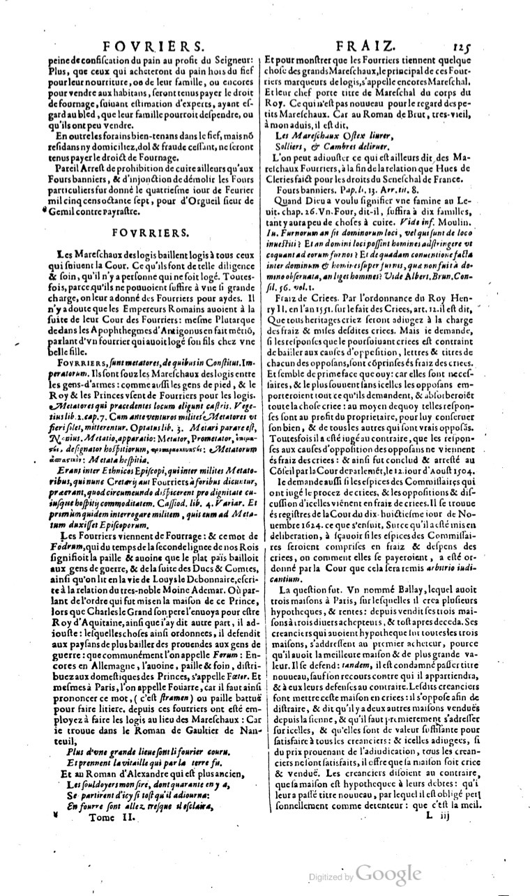 1629 - Veuve Nicolas Buon - Trésor du droit français (21754 T. 2) - BM Lyon