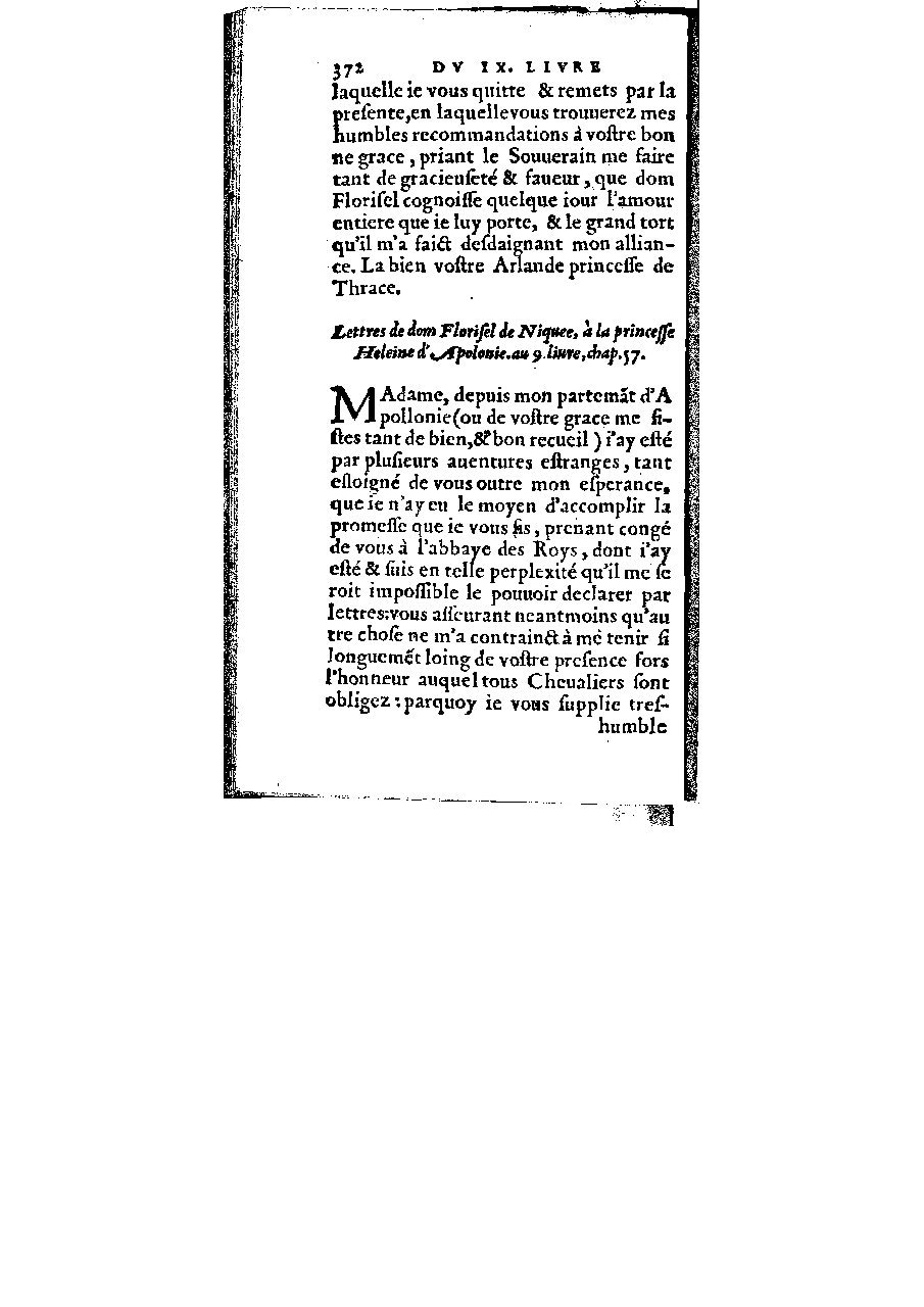 1572 - Veuve Gabriel Cotier - Trésor des Amadis - BM Lyon