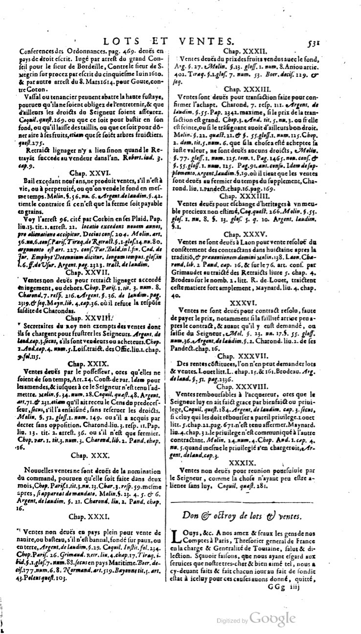 1629 - Veuve Nicolas Buon - Trésor du droit français (29620 T. 2) - BM Lyon