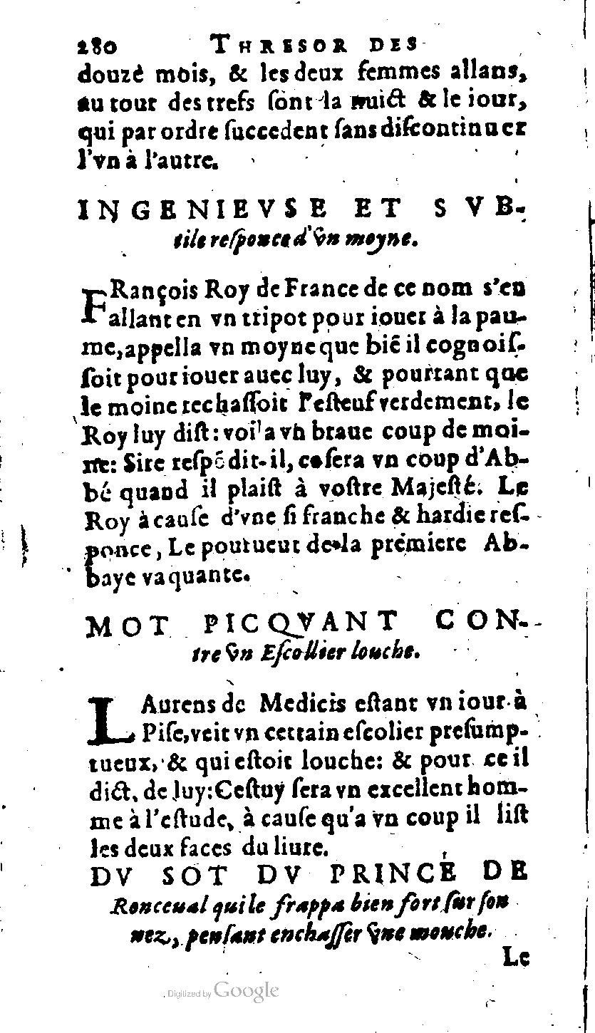 1616 - Balthazar Bellère - Trésor des récréations - NK ČR Prague