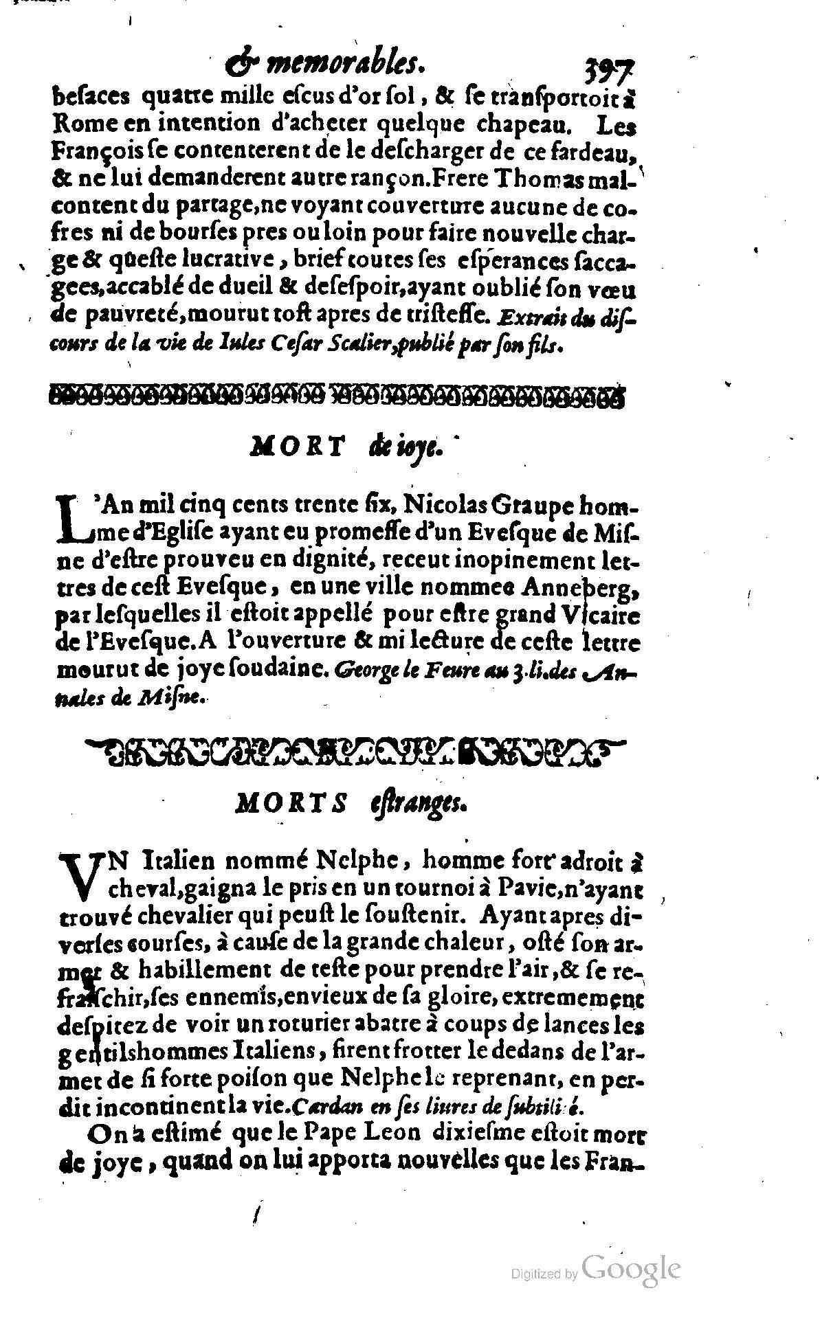 1628 - Jacques Crespin - Trésor d’histoires admirables et mémorables - BSB Munich 1628 - Jacques Crespin - Trésor d’histoires admirables et mémorables - BSB Munich