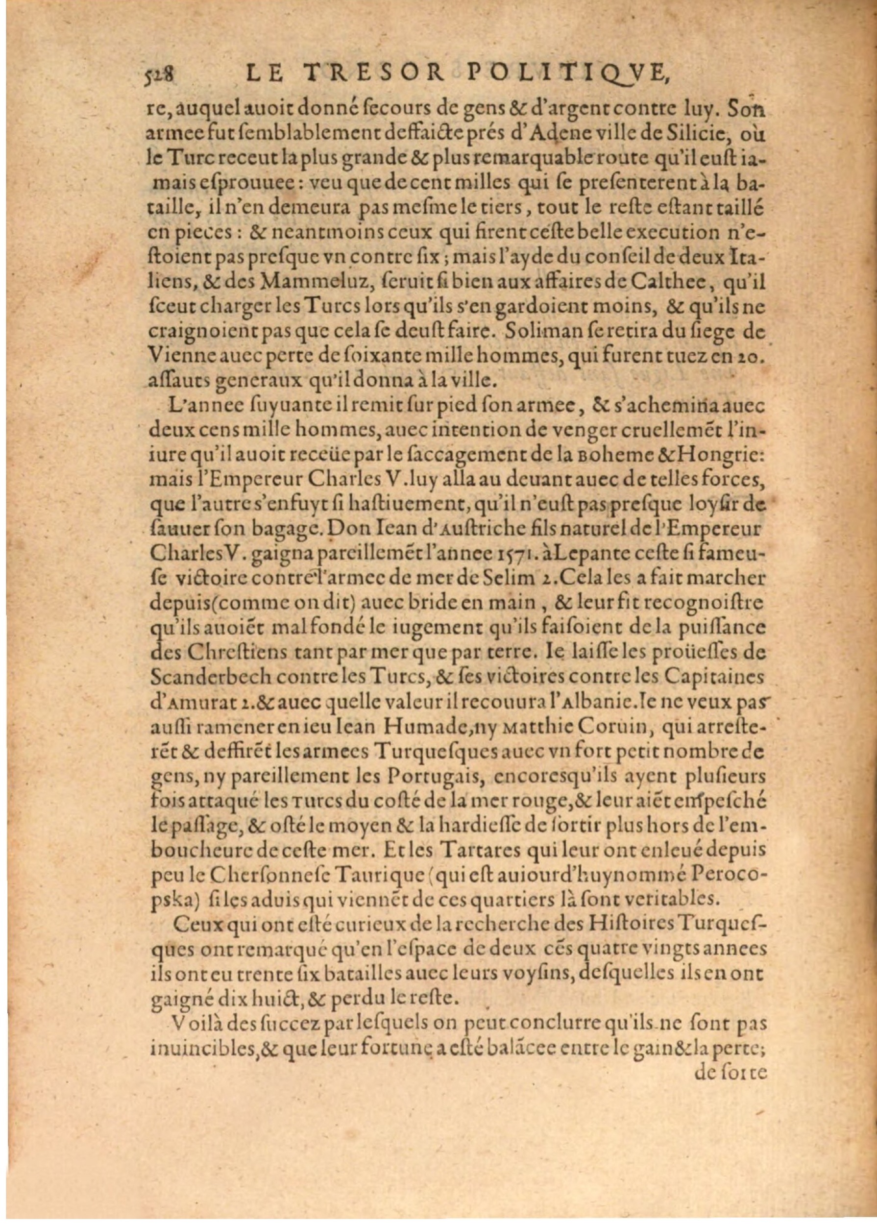 1608 - Nicolas Du Fossé - Trésor politique - BSB Munich