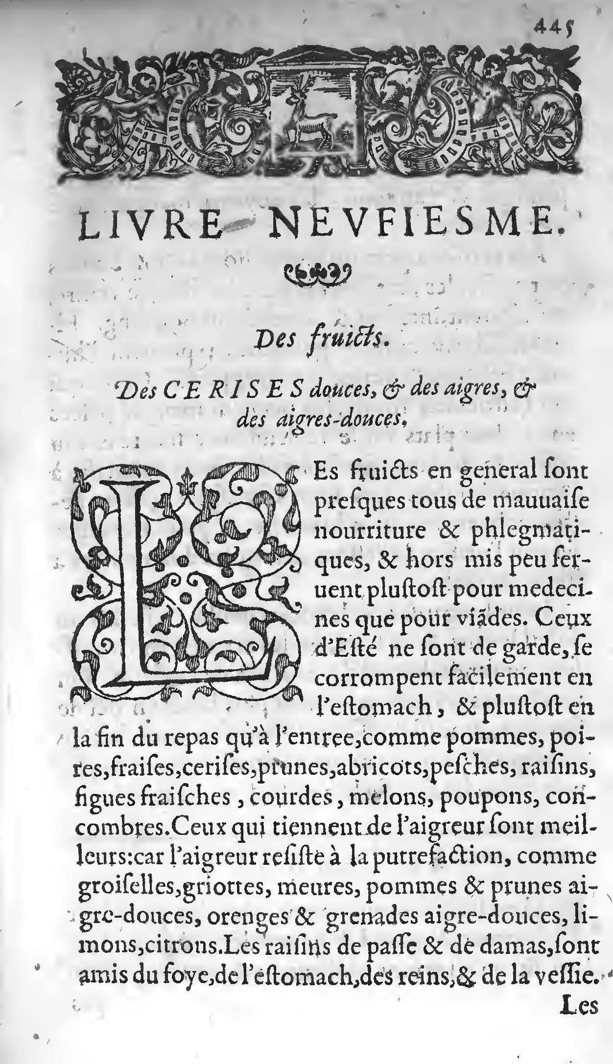 1607 - Étienne Servain et Jean Antoine Huguetan - Trésor de santé ou ménage de la vie humaine - BIU Santé
