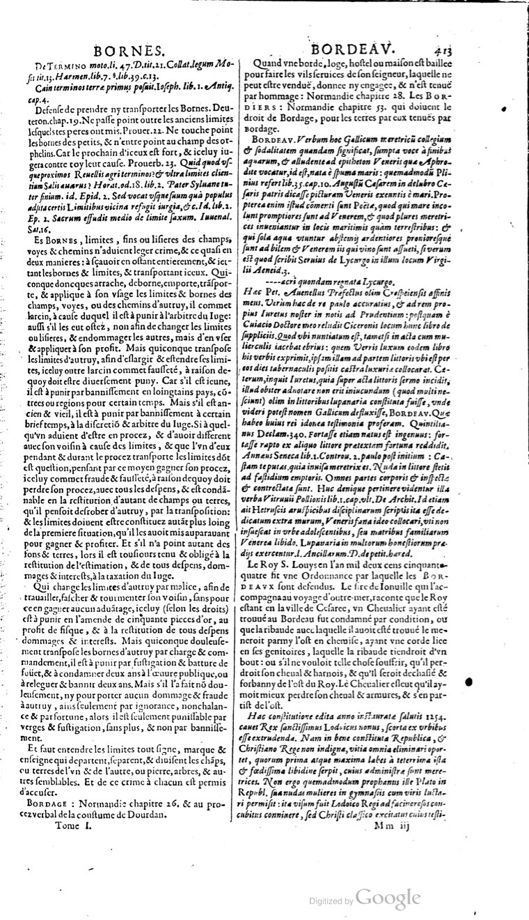 1629 - Veuve Nicolas Buon - Trésor du droit français (21754 T. 1) - BM Lyon