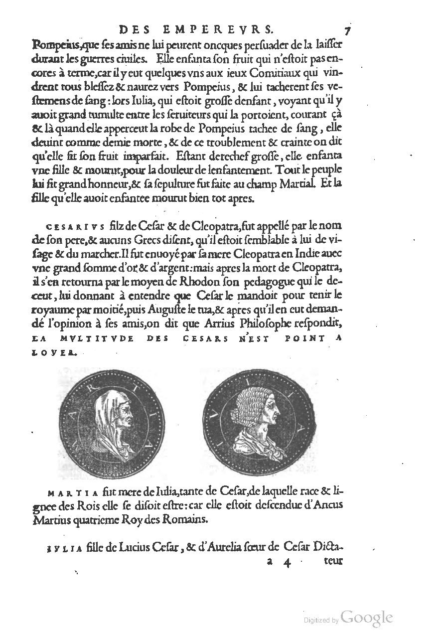 1553 - Jacopo Strada et Thomas Guérin - Épitome du Trésor des antiquités - UGent