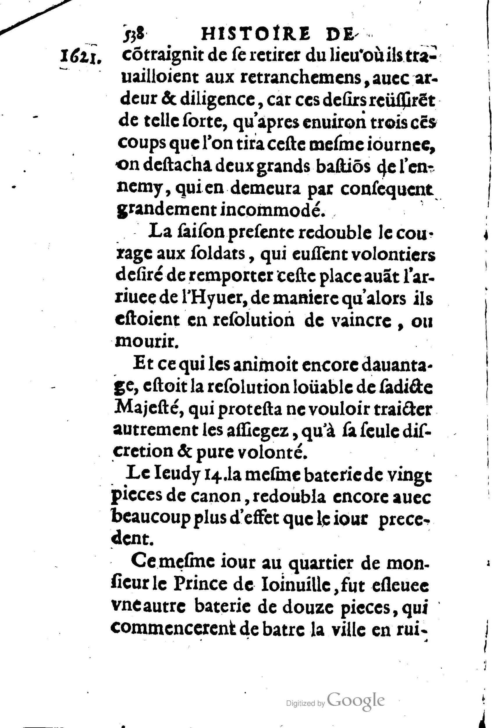 1623 - Joseph Bouillerot - Trésor de l’histoire générale de notre temps - BM Lyon