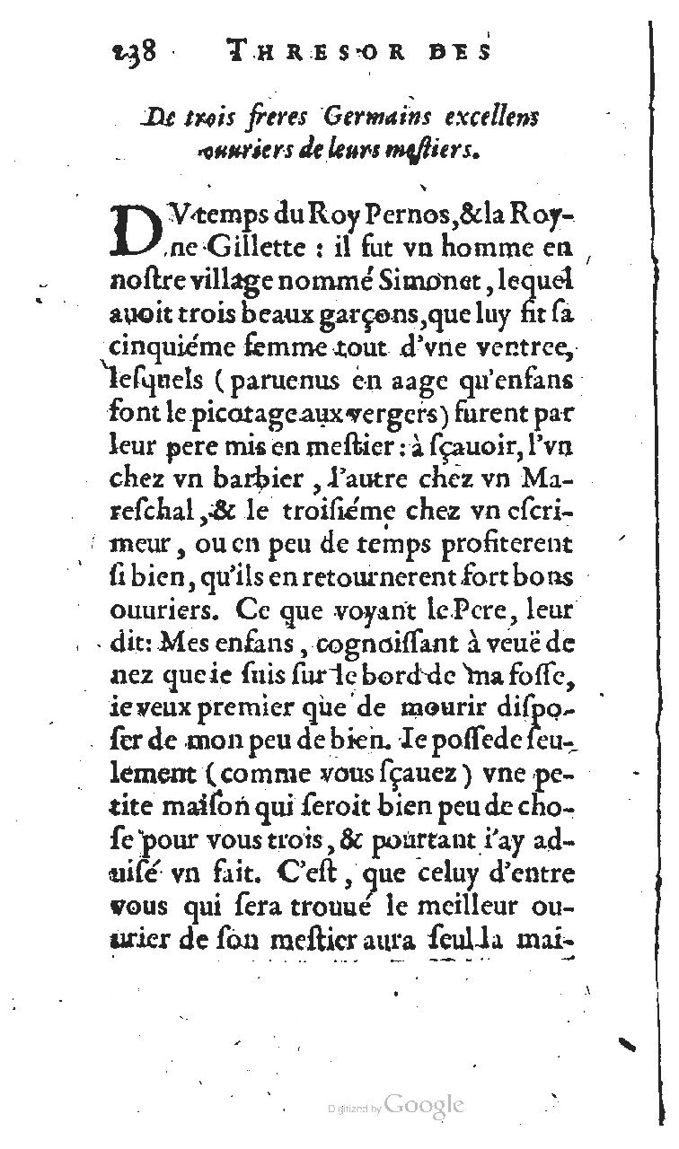 1627 - Jean Delamare - Trésor des récréations - BSB Munich
