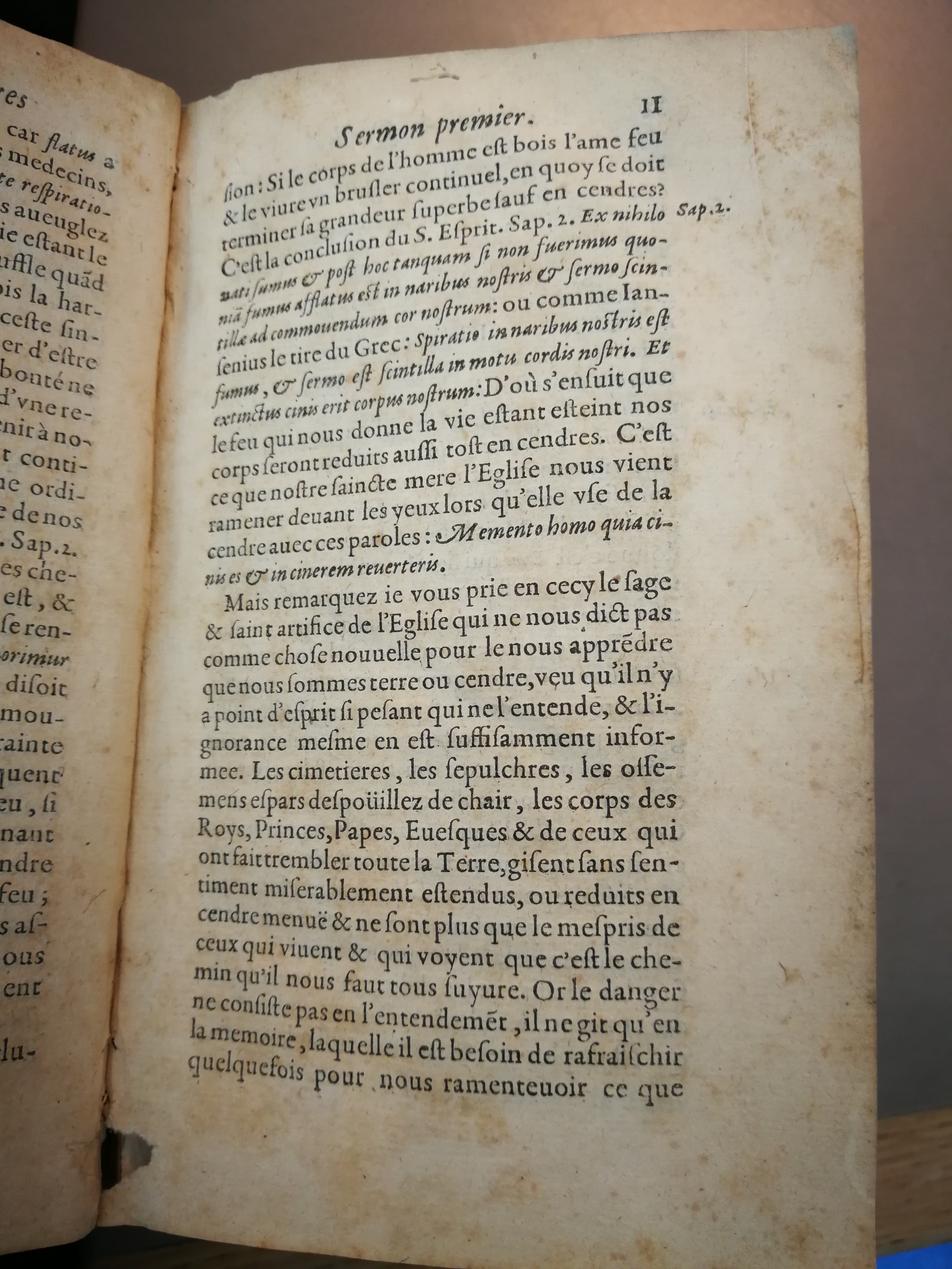 1607 - Nicolas Du Fossé - Trésor quadragésimal - BM Marseille