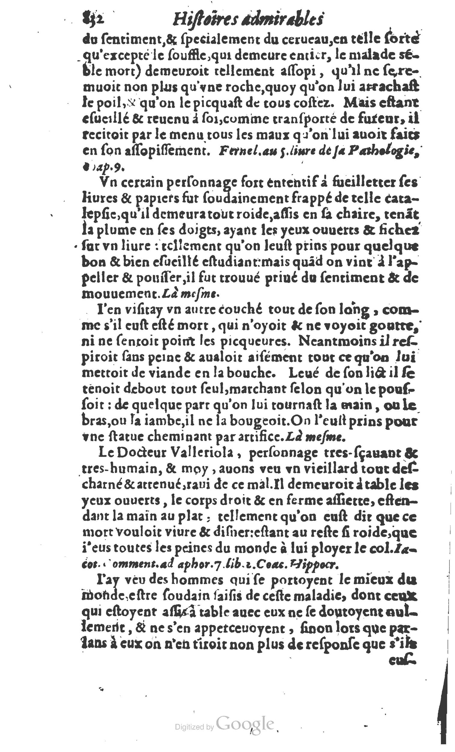 1610 - Paul Marceau - Trésor d’histoires admirables et mémorables - Princeton