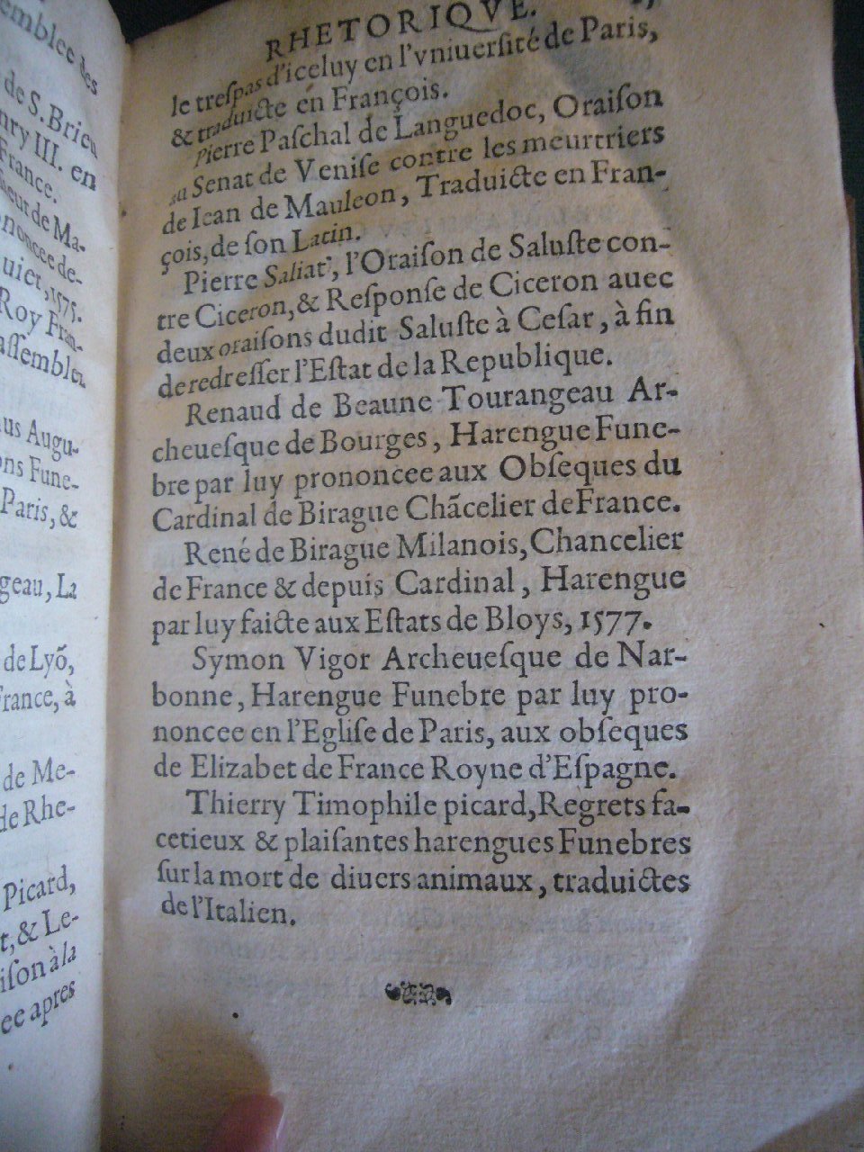 1602 - François Jacquin - Trésor des bons esprits français - BnF Arsenal