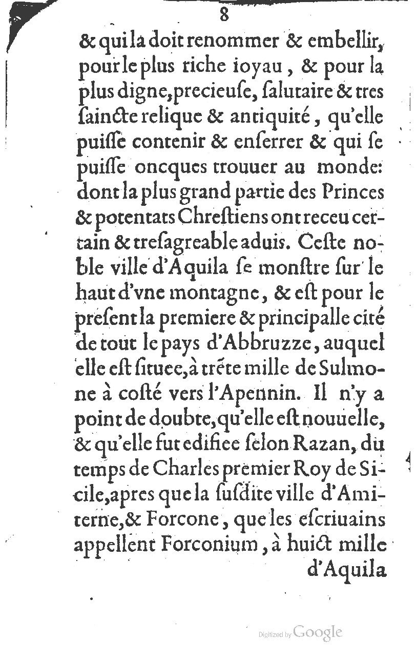 1581 - Jean Stratius - Trésor de Ponce Pilate - BM Lyon
