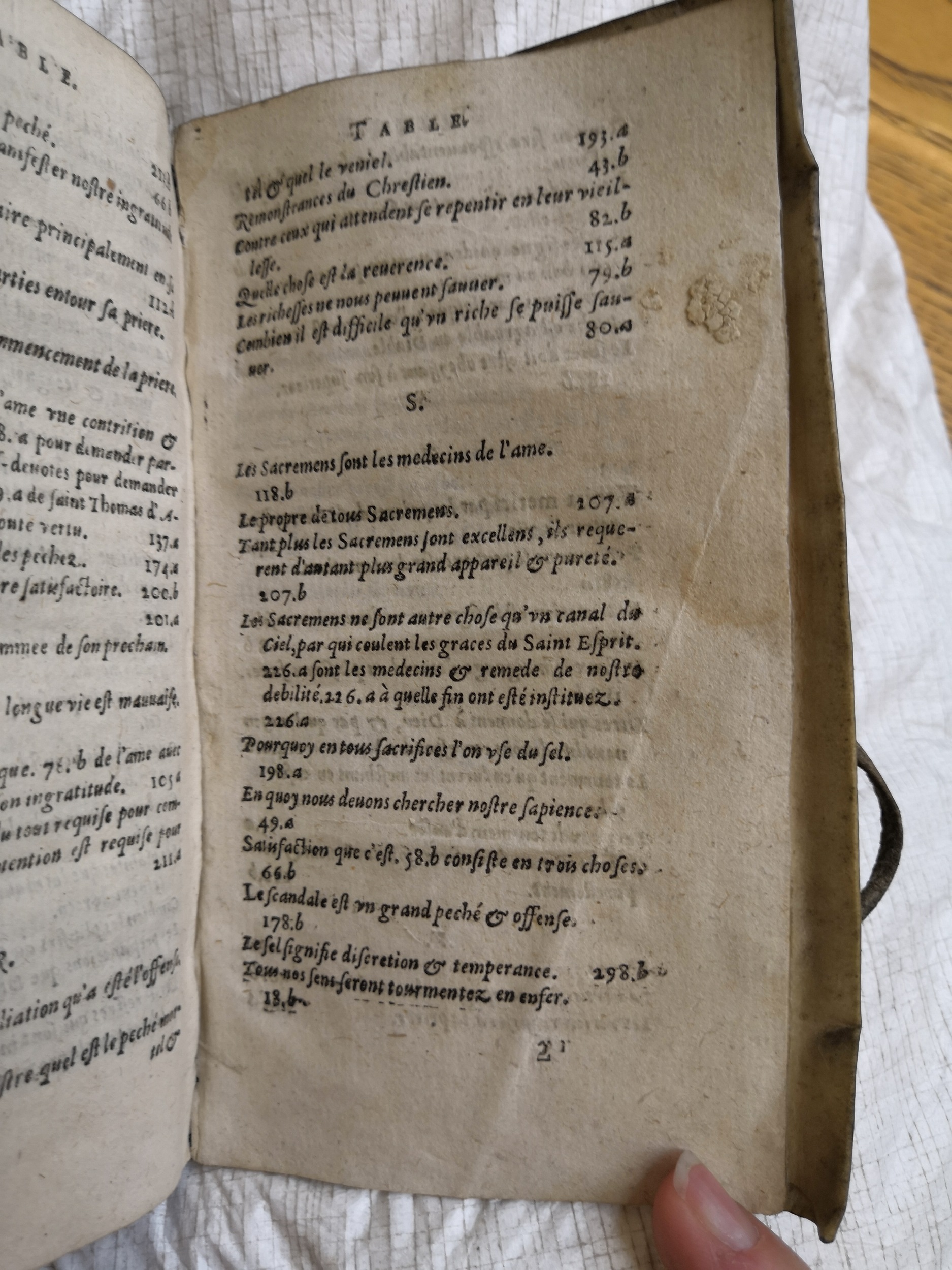 1605 - Jean Osmont - Trésor de toutes les œuvres spirituelles du révérend Père F. Louis de Grenade - Anvers Université