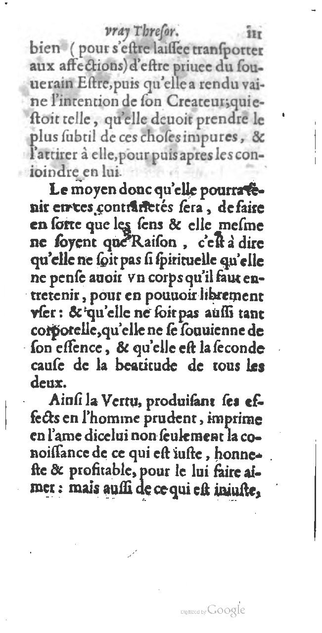 1615 - François Le Fèvre - Cabinet du vrai trésor - BCU Lausanne