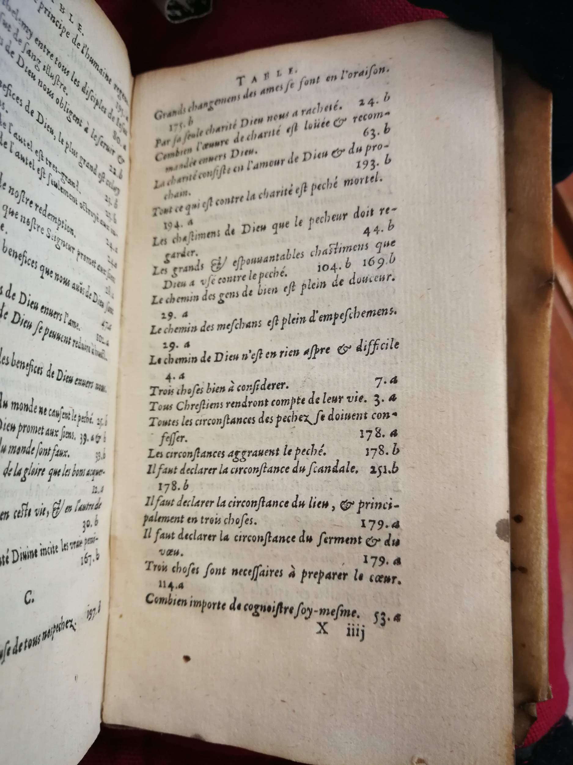 1596 - Guillaume Chaudière - Trésor de toutes les œuvres spirituelles du révérend Père F. Louis de Grenade - BM Tours