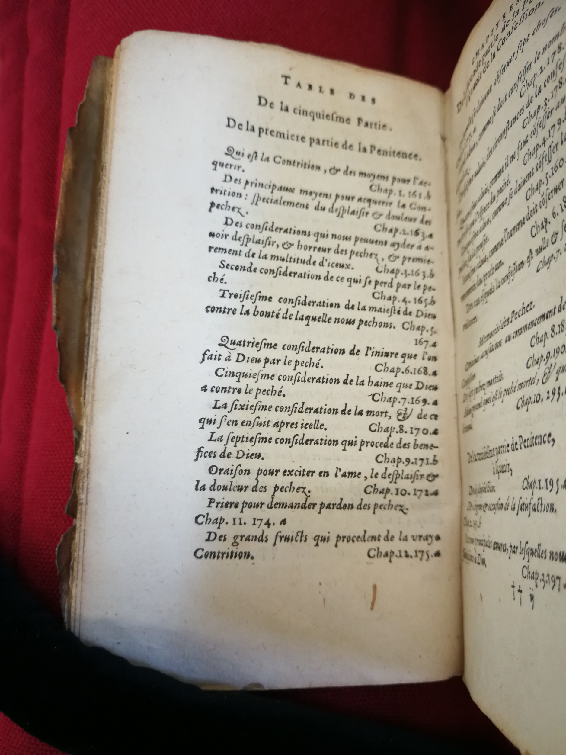 1596 - Guillaume Chaudière - Trésor de toutes les œuvres spirituelles du révérend Père F. Louis de Grenade - BM Tours