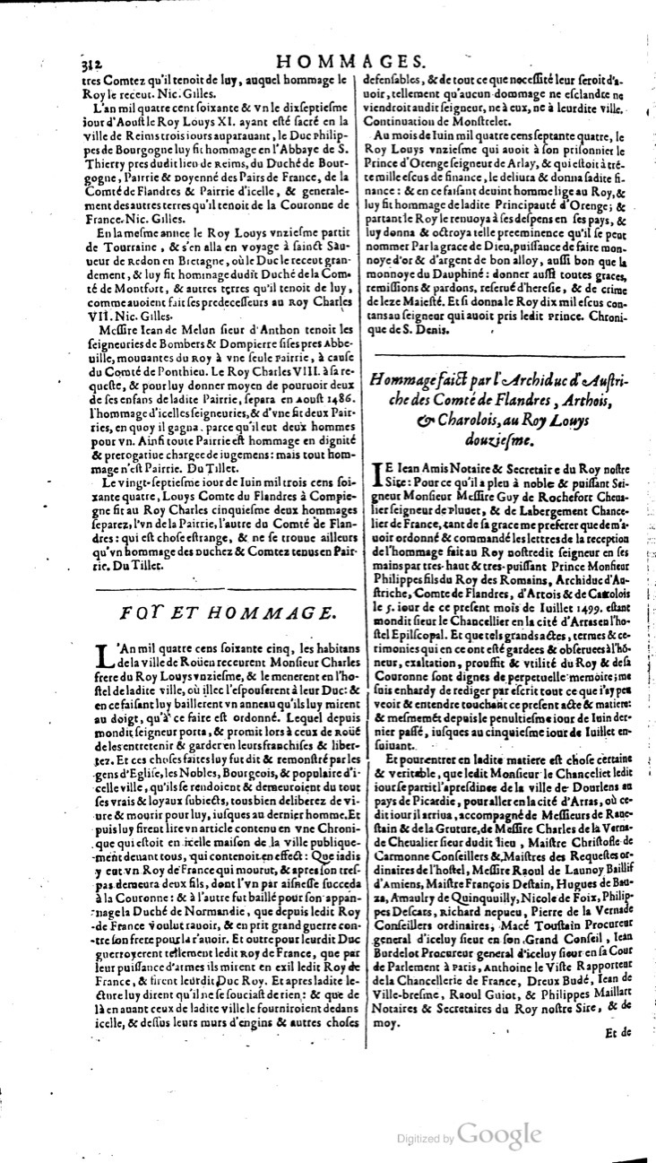 1629 - Veuve Nicolas Buon - Trésor du droit français (21754 T. 2) - BM Lyon