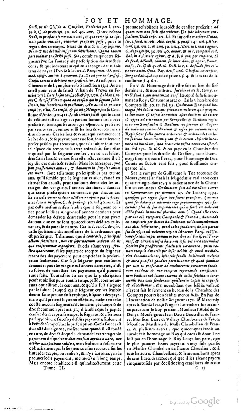 1629 - Veuve Nicolas Buon - Trésor du droit français (29620 T. 2) - BM Lyon