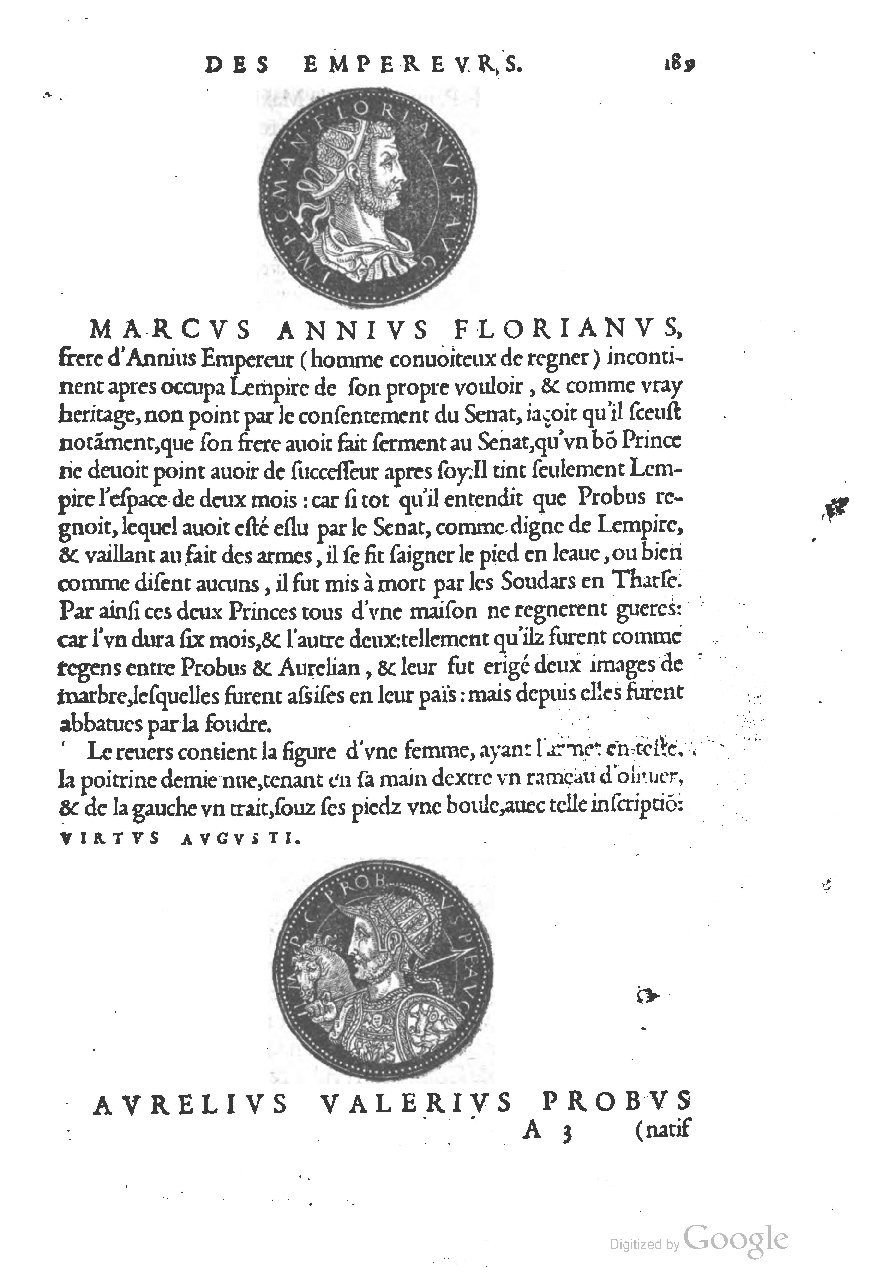 1553 - Jacopo Strada et Thomas Guérin - Épitome du Trésor des antiquités - UGent