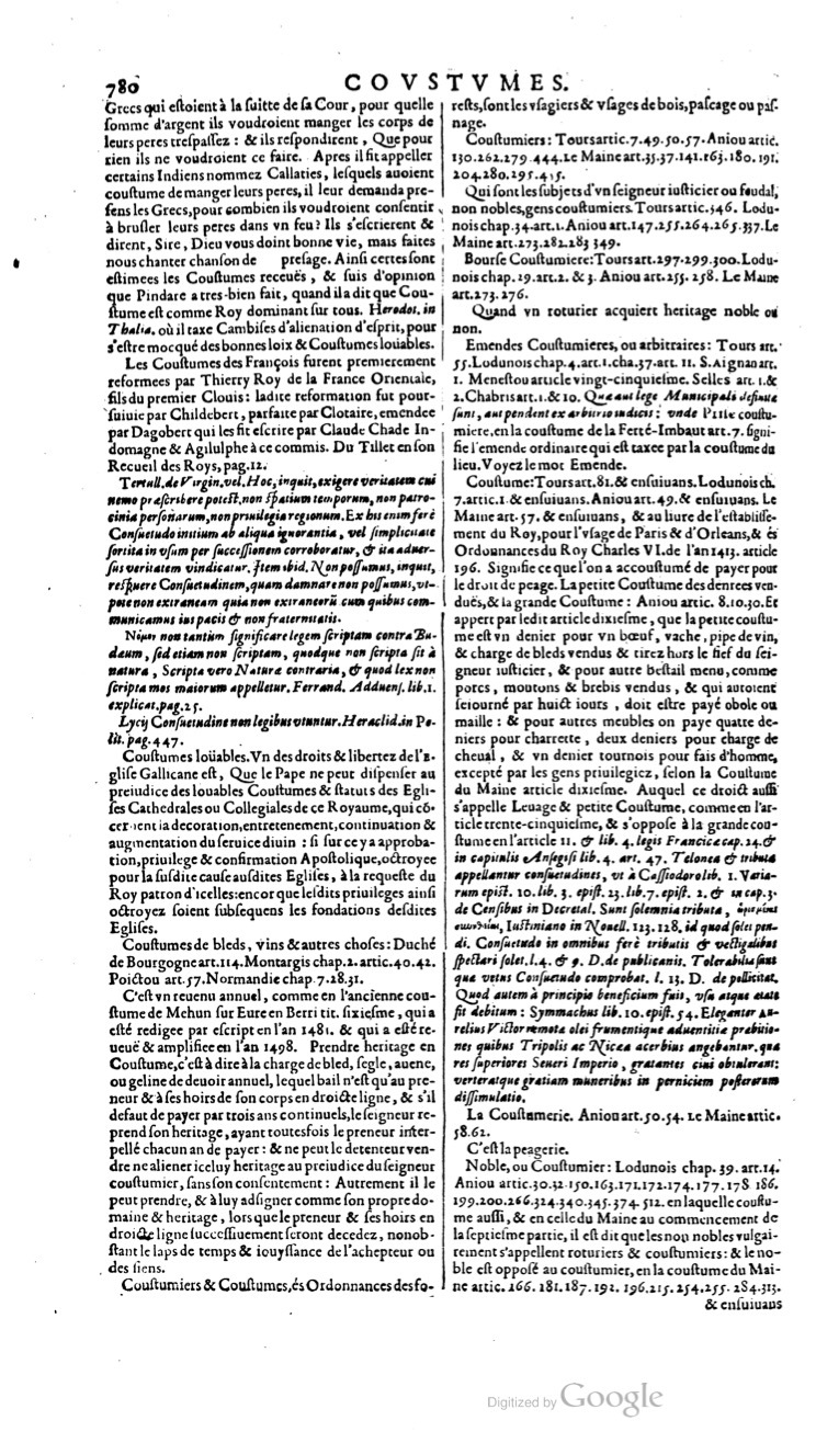 1629 - Veuve Nicolas Buon - Trésor du droit français (21754 T. 1) - BM Lyon