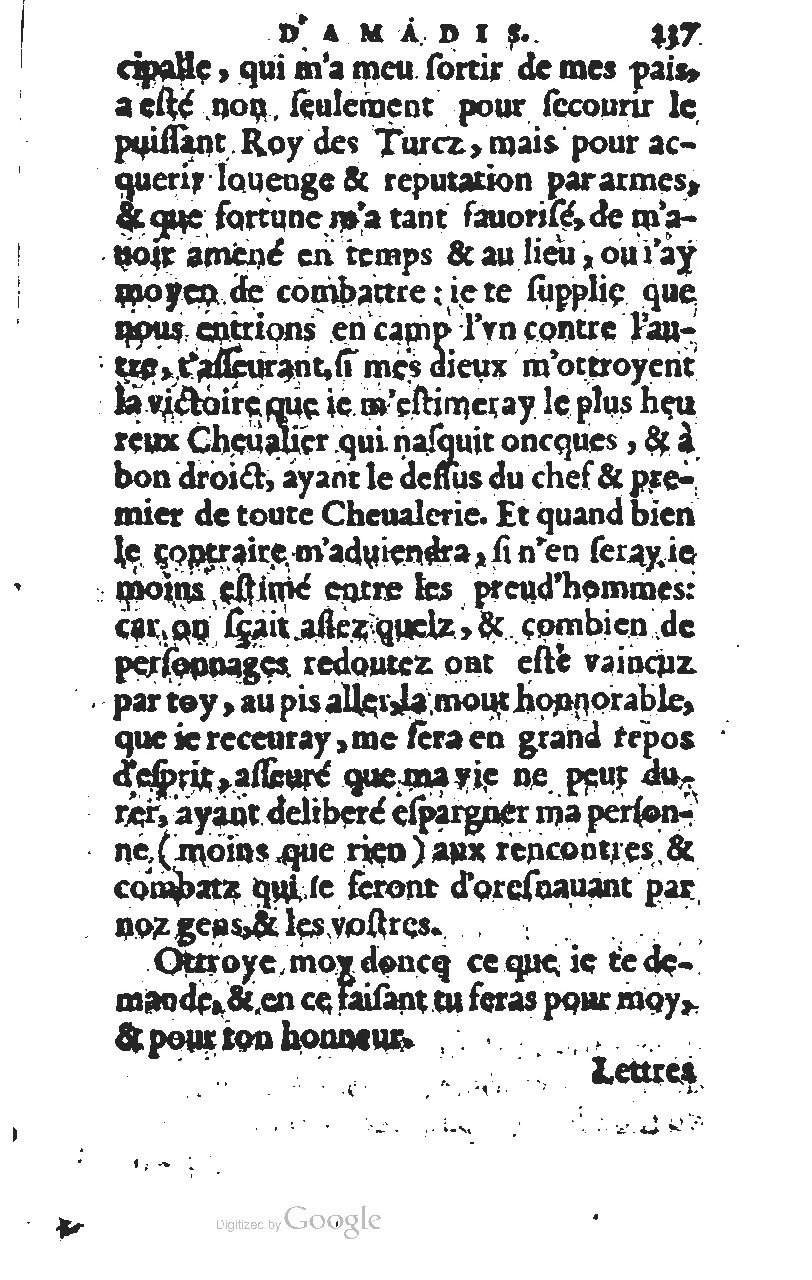 1567 - Jean Pygot - Trésor des Amadis - BM Lyon 1567 - Jean Pygot - Trésor des Amadis - BM Lyon