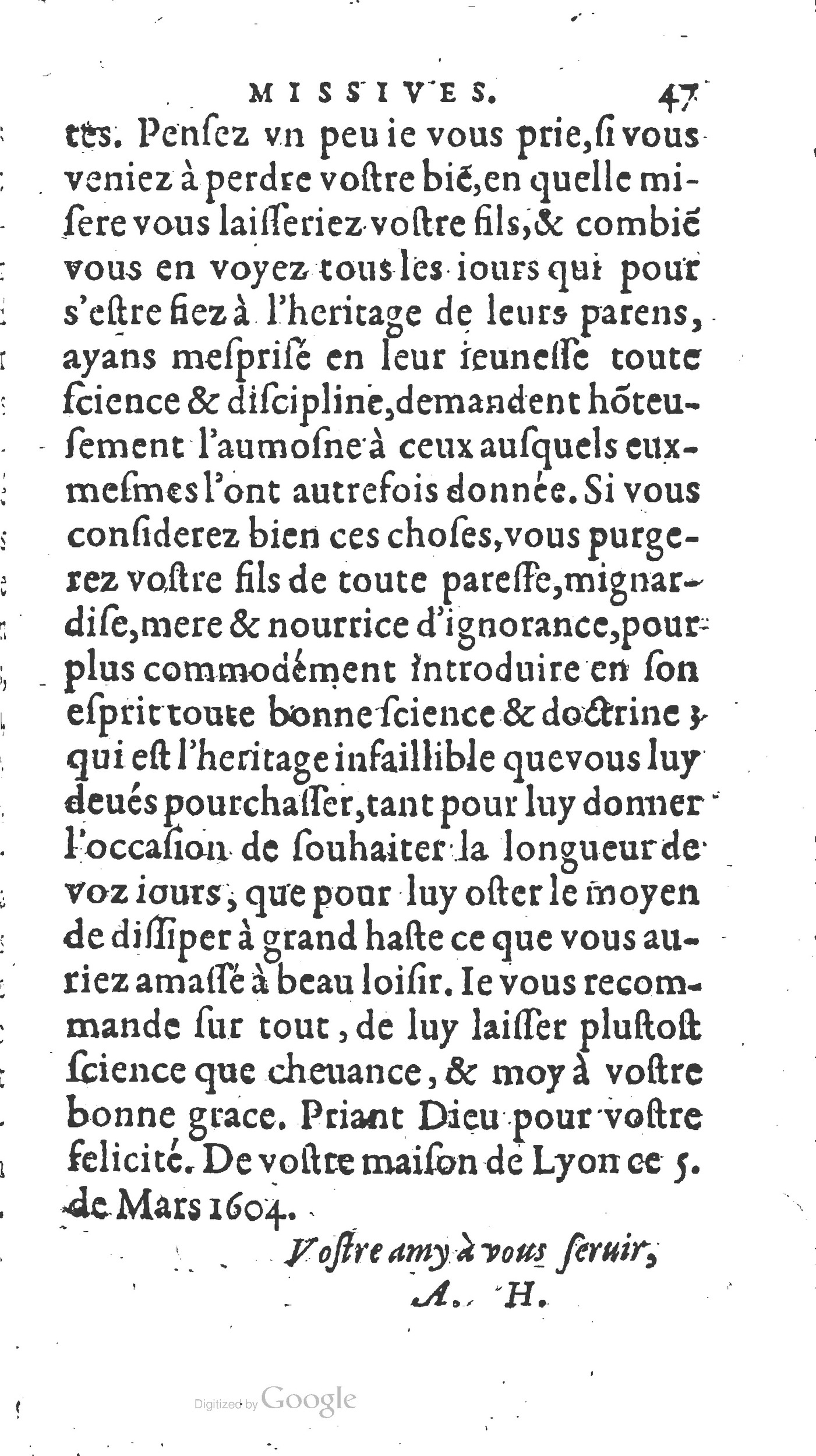 1604 - Fleury Bourriquant - Nouveau Trésor des secrétaires - British Library