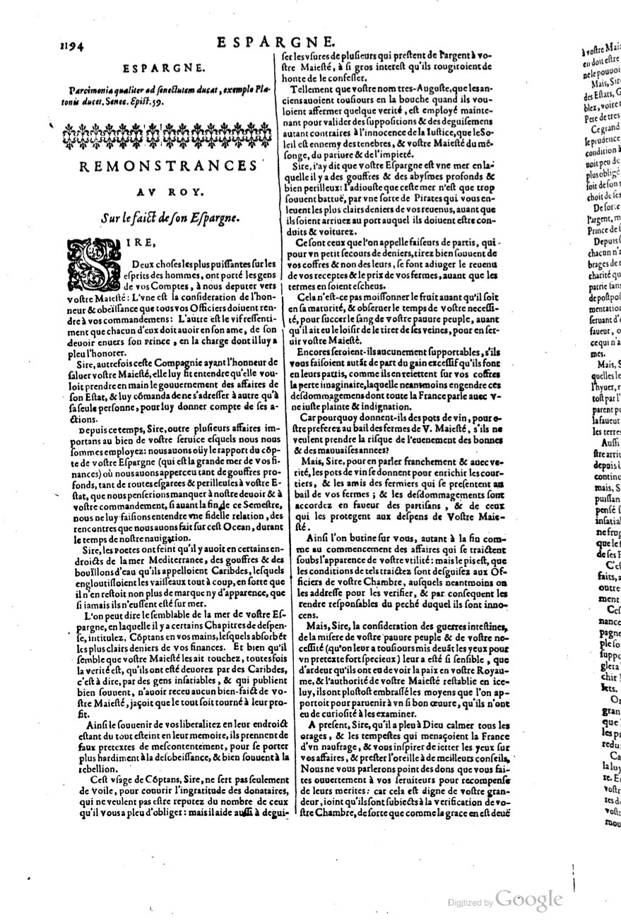 1629 - Veuve Nicolas Buon - Trésor du droit français (29620 T. 1) - BM Lyon