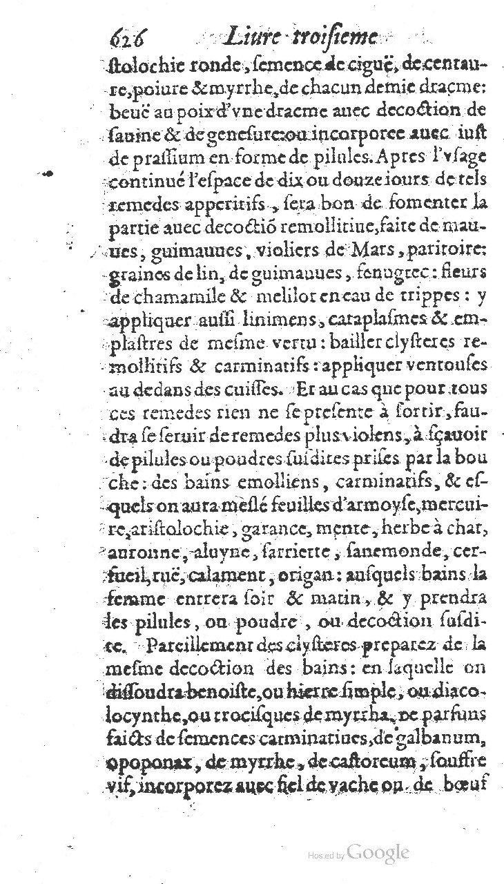 1585 - Jacques du Puis - Trésor des remèdes secrets pour les maladies des femmes - BnF