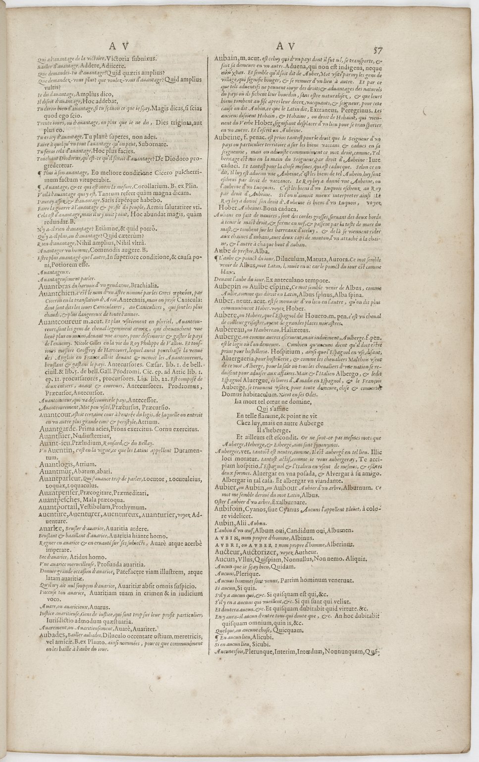 1606 - David Douceur - Trésor de la langue française - BnF