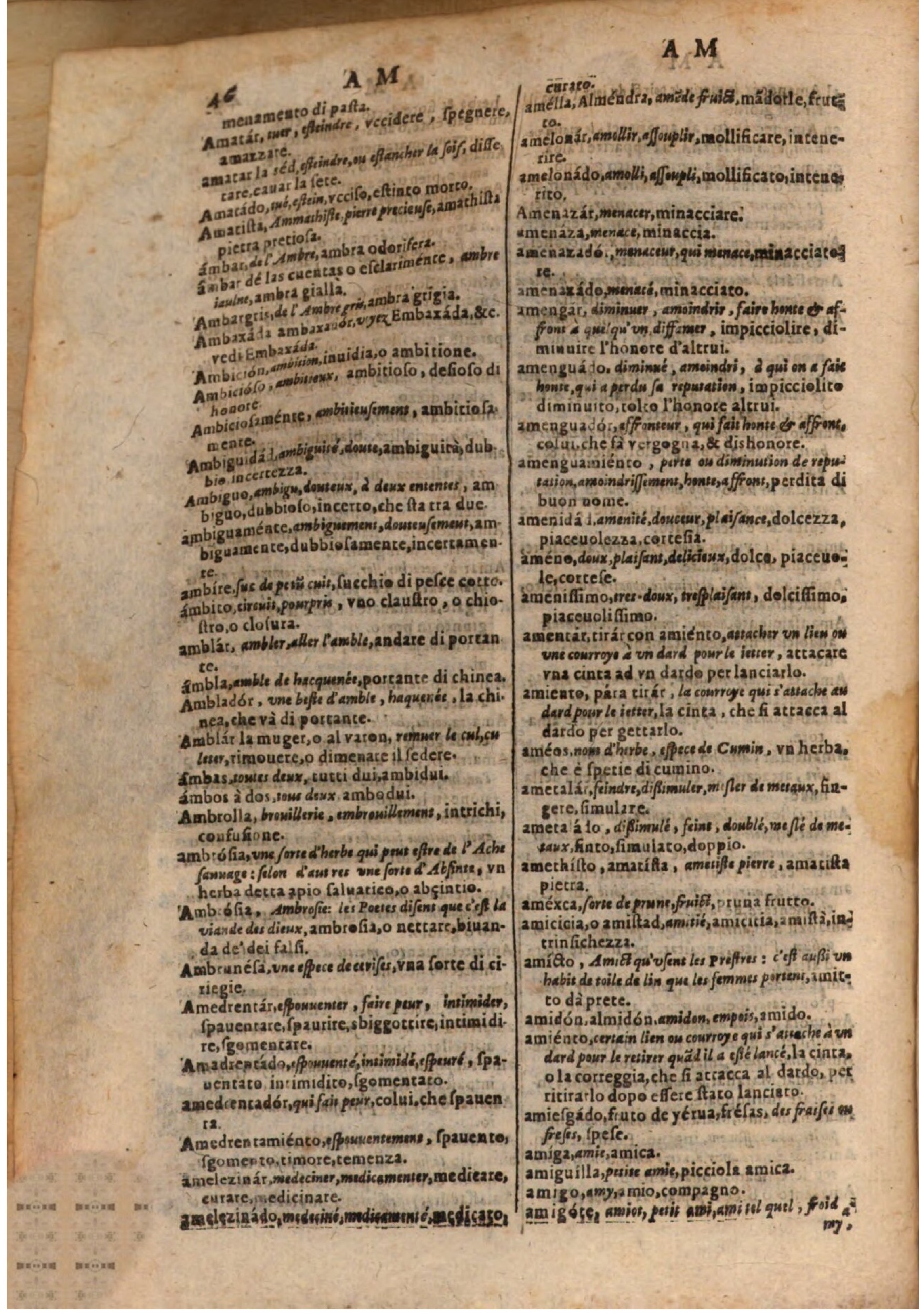 1637 - Jacques Crespin - Trésor des trois langues (Trois parties) - BSB Munich 1637 - Jacques Crespin - Trésor des trois langues (Trois parties) - BSB Munich